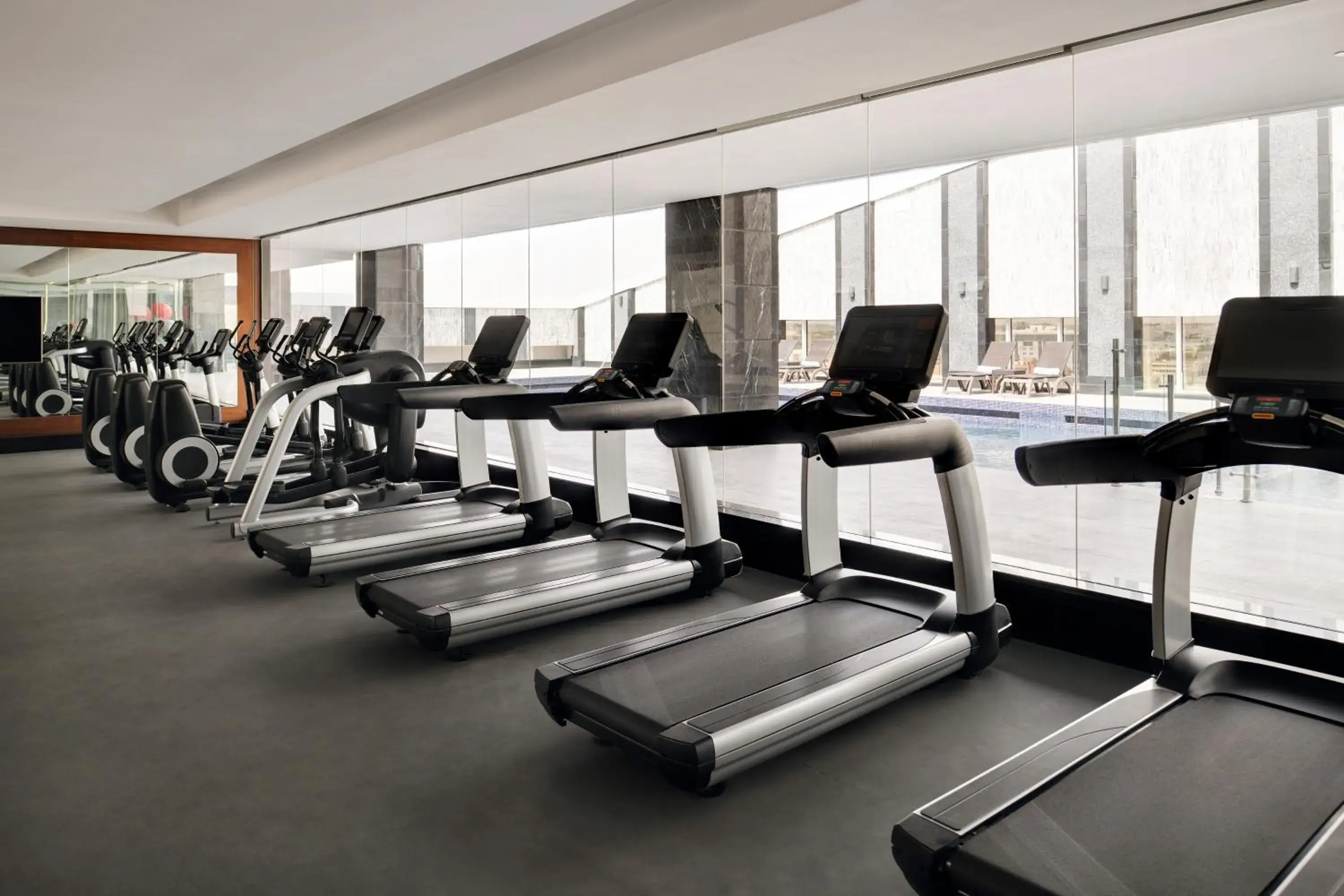 Fitness centre/facilities in Radisson Blu Hotel and Convention Center, Riyadh Minhal Fitness centre/facilities in Radisson Blu Hotel and Convention Center, Riyadh Minhal