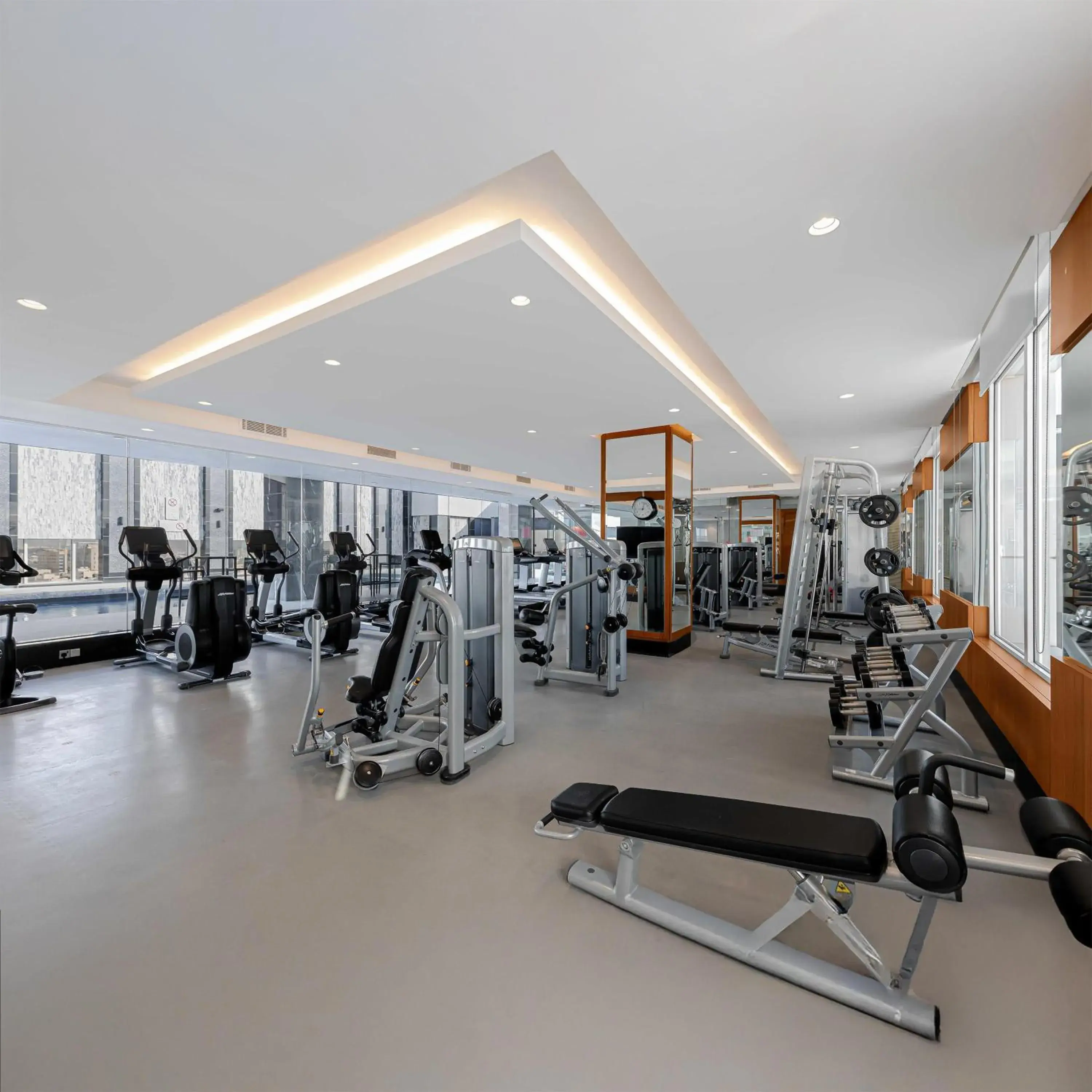 Fitness centre/facilities in Radisson Blu Hotel and Convention Center, Riyadh Minhal Fitness centre/facilities in Radisson Blu Hotel and Convention Center, Riyadh Minhal