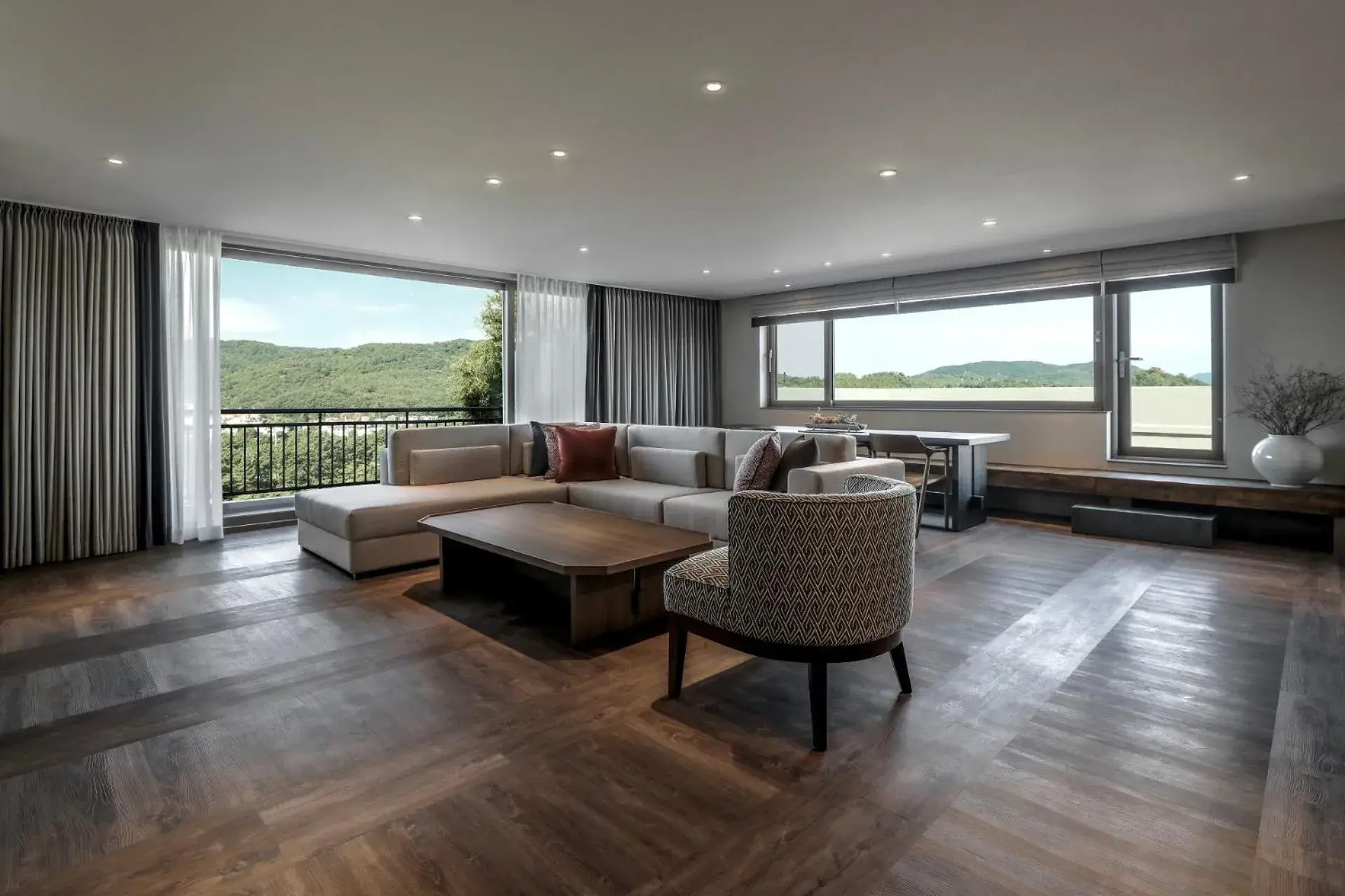 Living room in Kensington Resort Gyeongju Living room in Kensington Resort Gyeongju