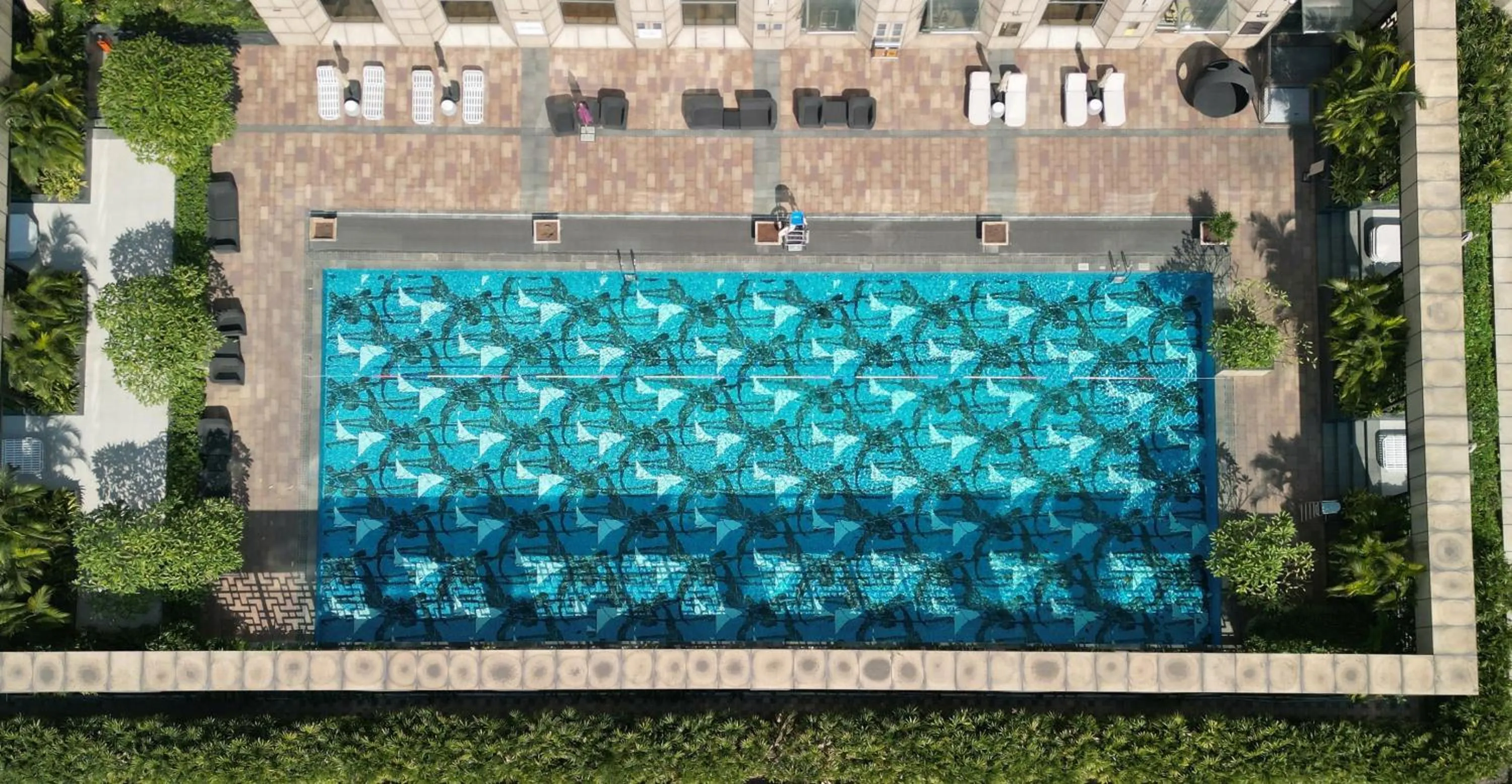 Swimming pool in InterContinental Foshan by IHG