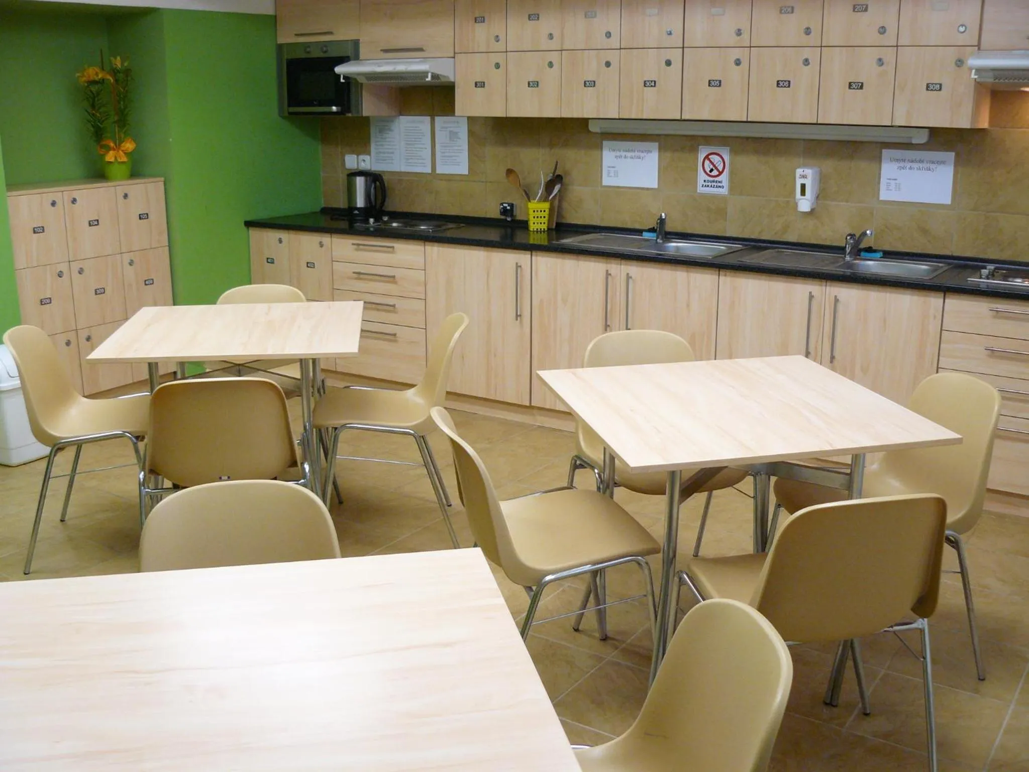 Kitchen or kitchenette in Ubytovna Marie