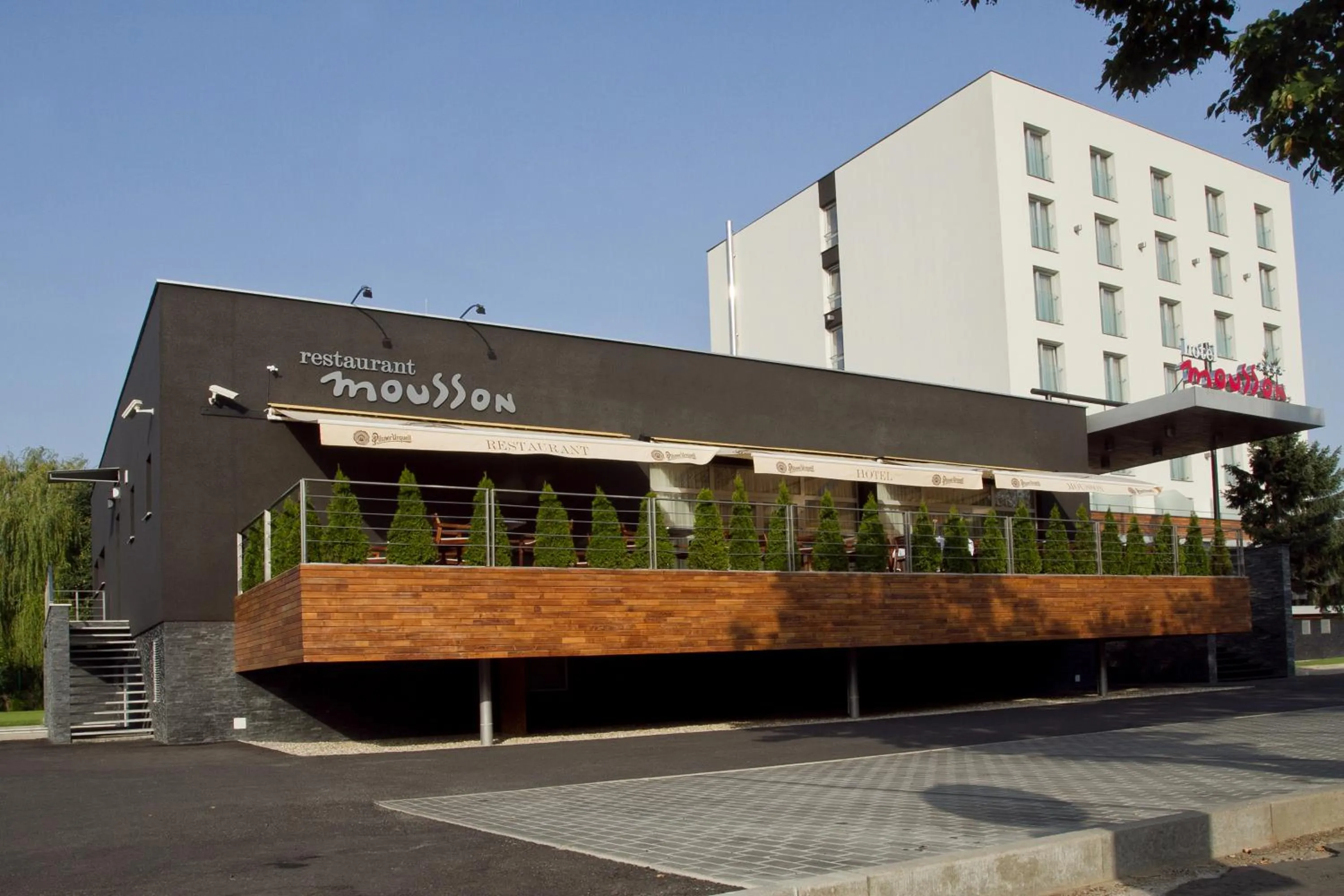 Facade/entrance in Hotel Mousson