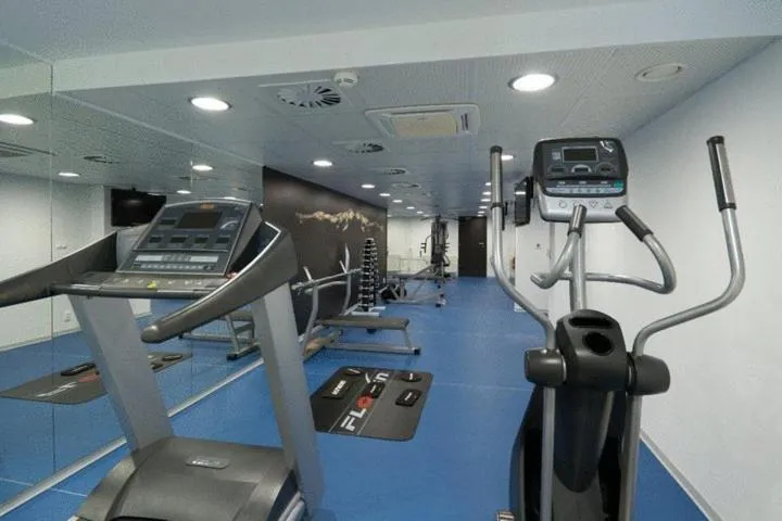 Fitness centre/facilities in Hotel Mousson