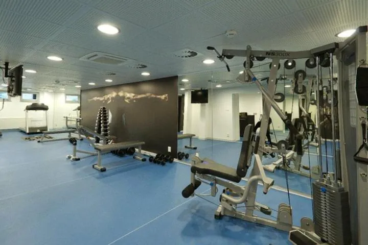 Fitness centre/facilities in Hotel Mousson