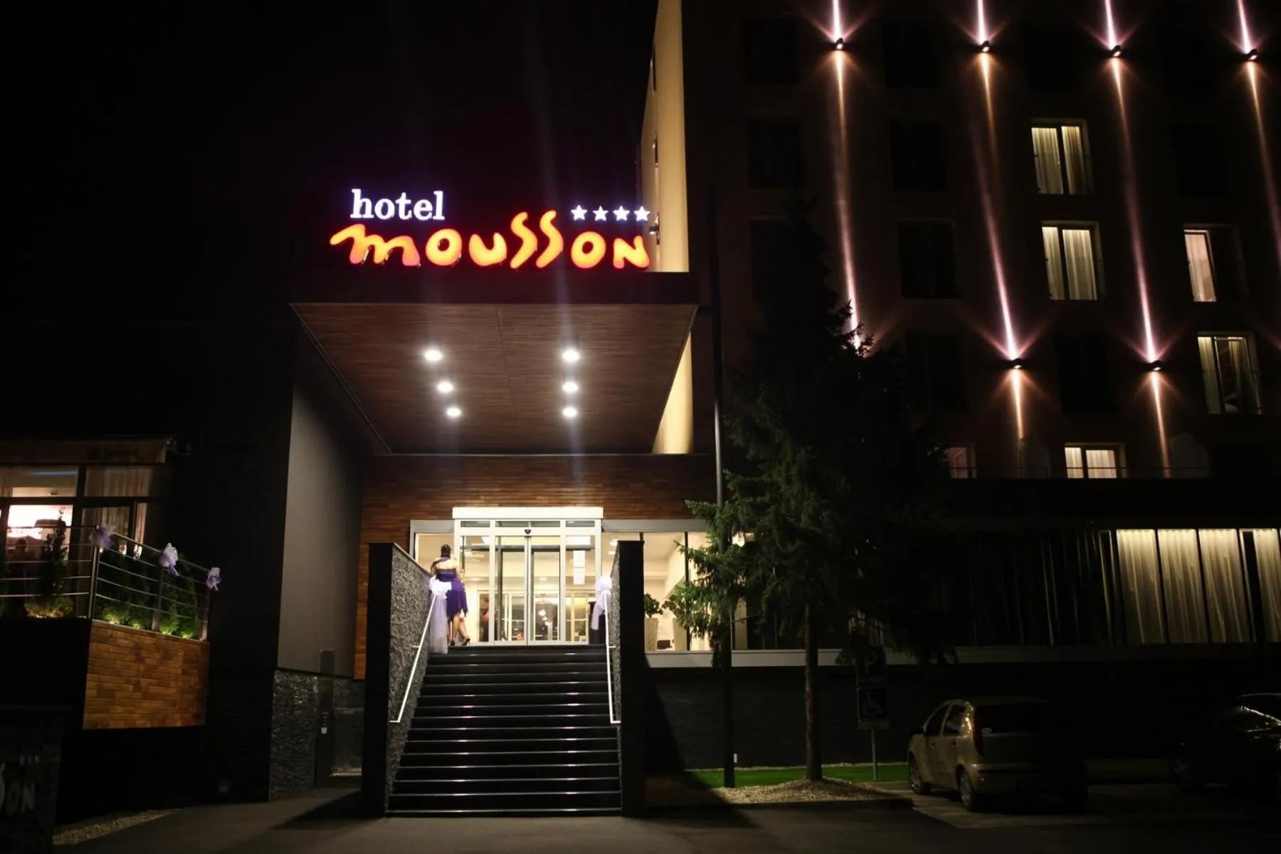 Facade/entrance in Hotel Mousson