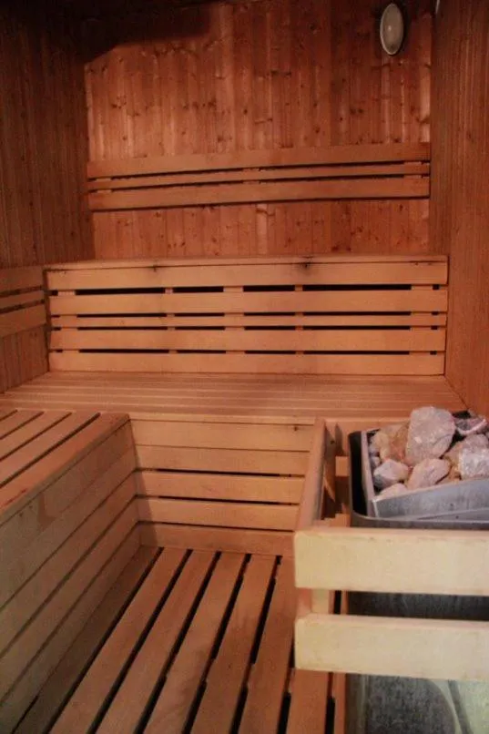 Sauna in Hotel Mousson
