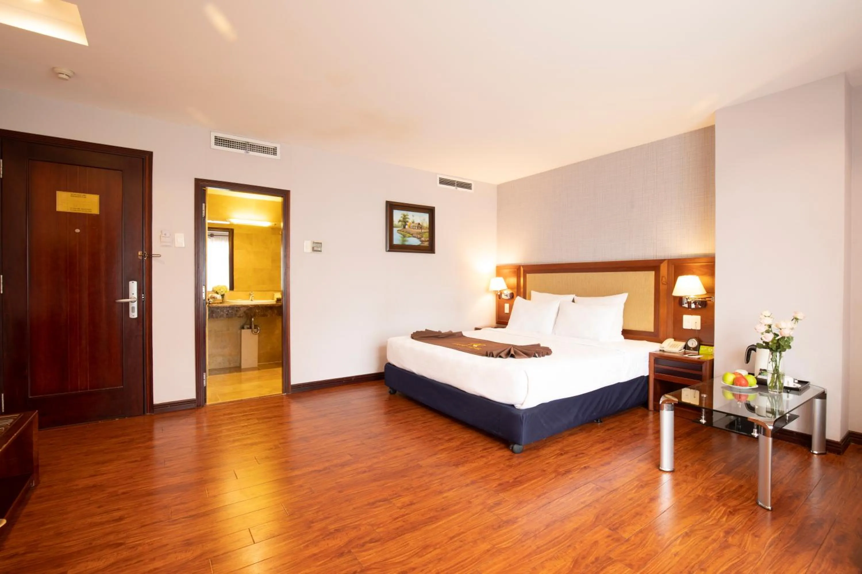 Bed in Aristo Saigon Hotel