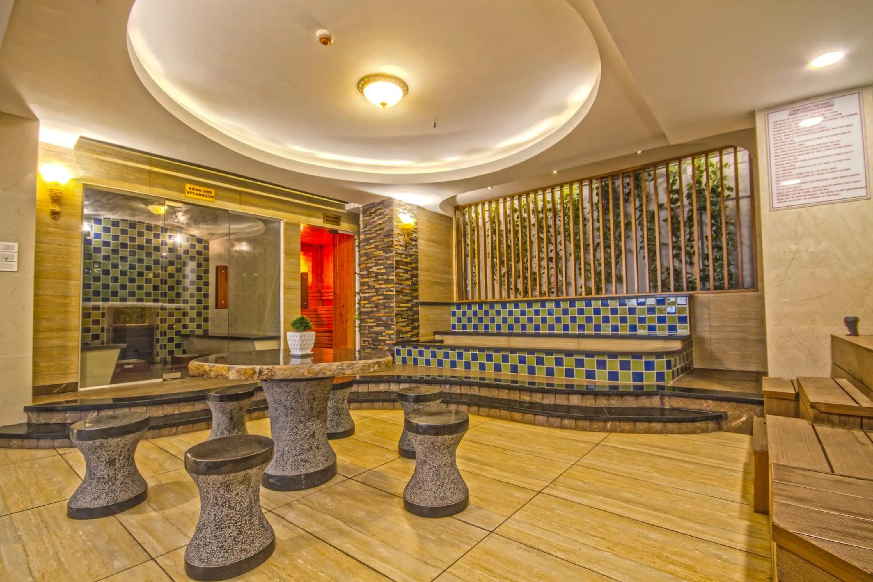 Sauna in Aristo Saigon Hotel