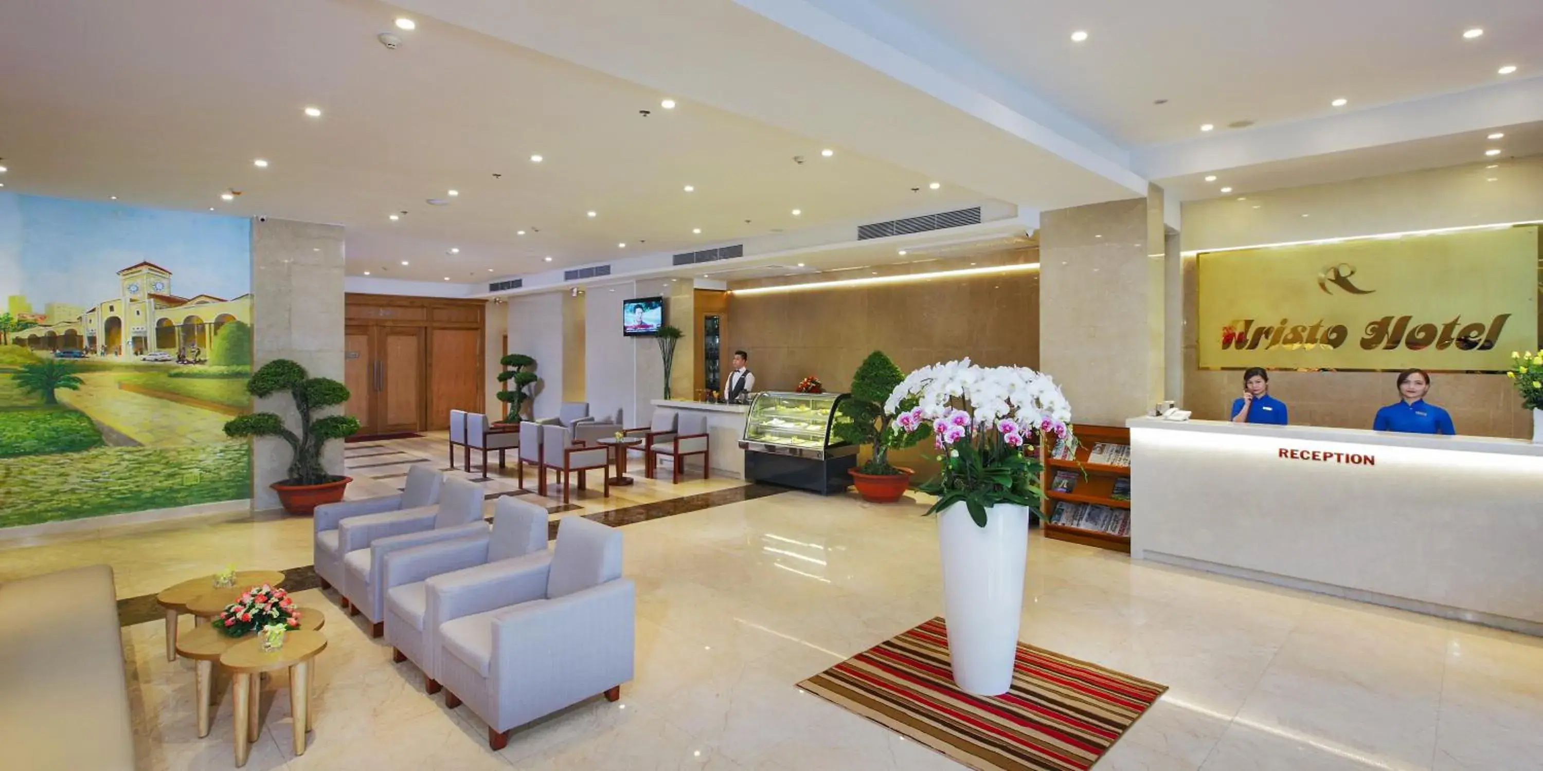 Lobby or reception in Aristo Saigon Hotel Lobby or reception in Aristo Saigon Hotel