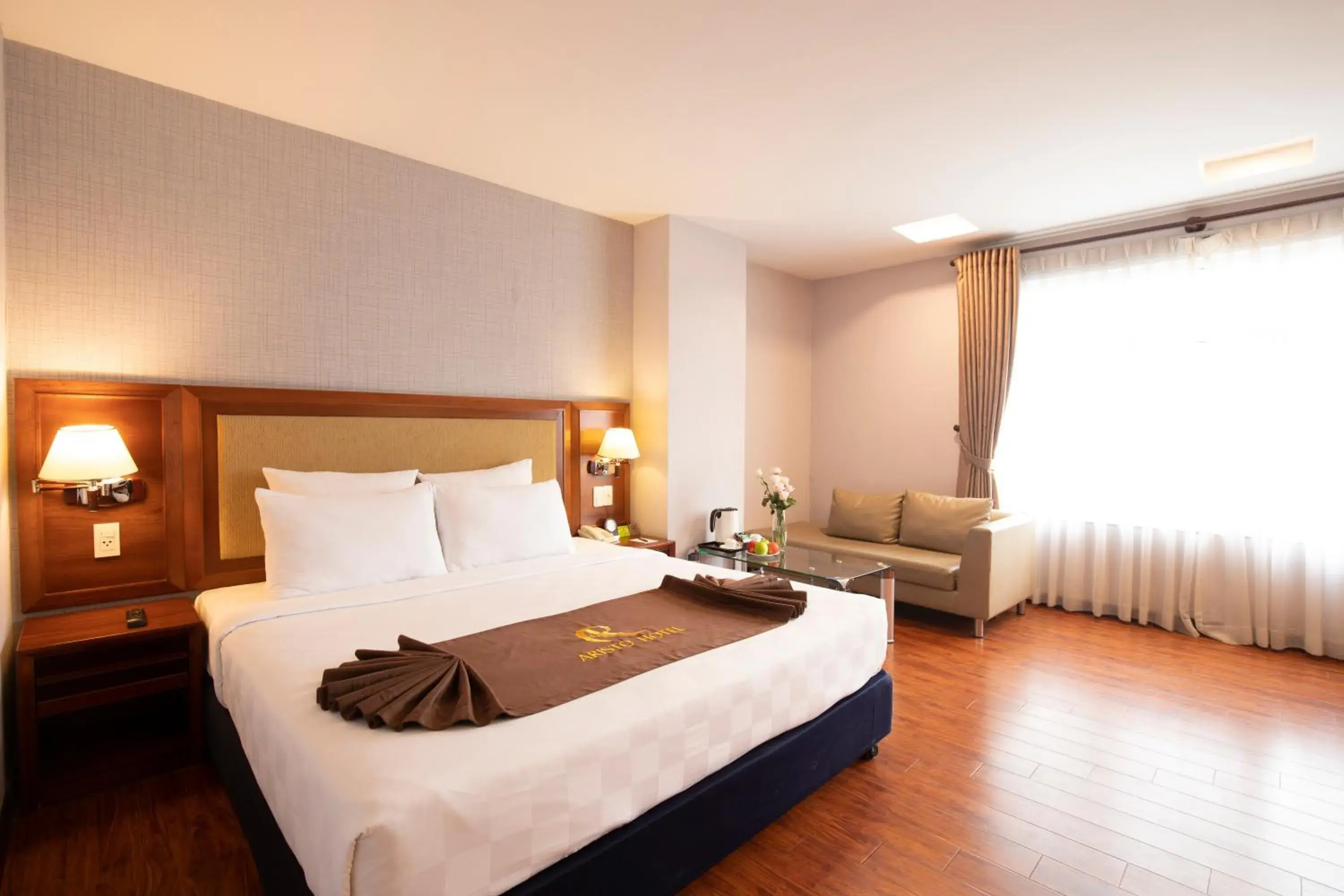 Bedroom, Bed in Aristo Saigon Hotel Bedroom, Bed in Aristo Saigon Hotel