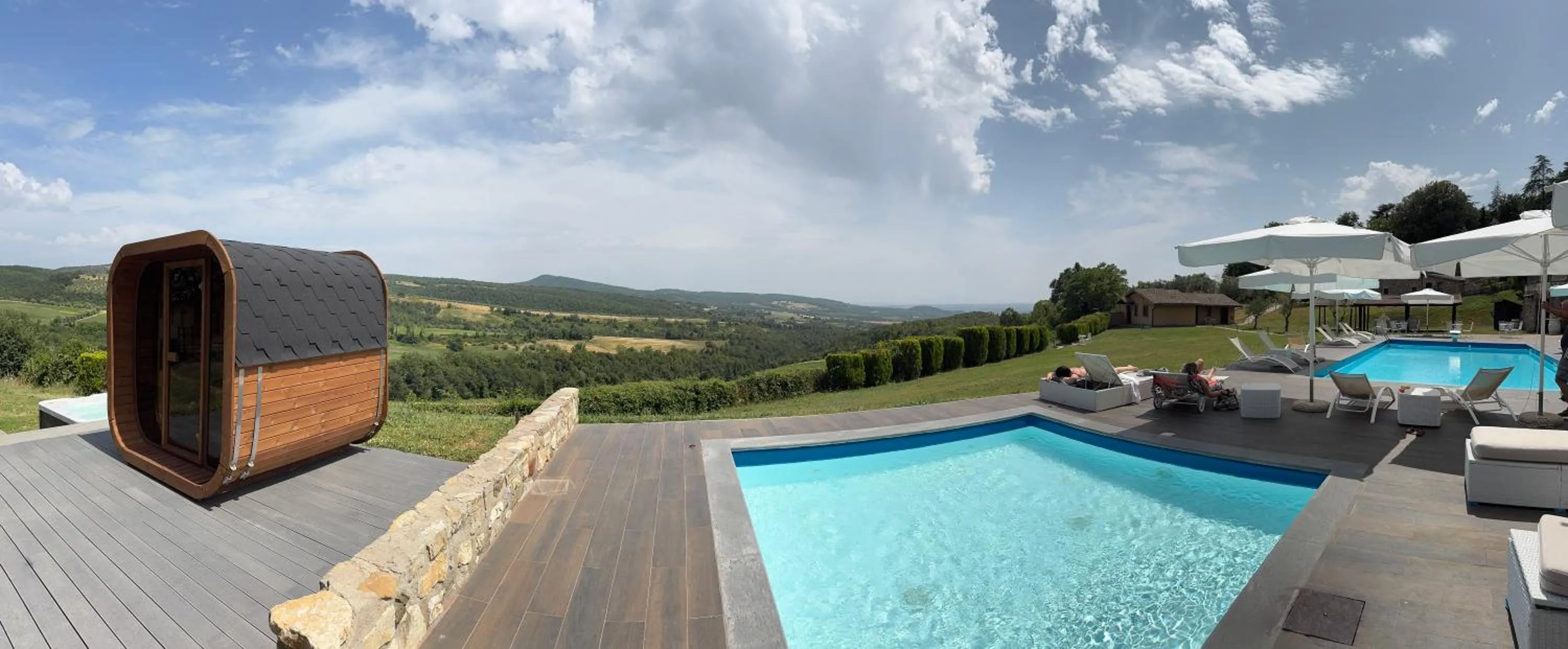 Swimming pool in Borgo San Faustino Country Relais and Spa Orvieto