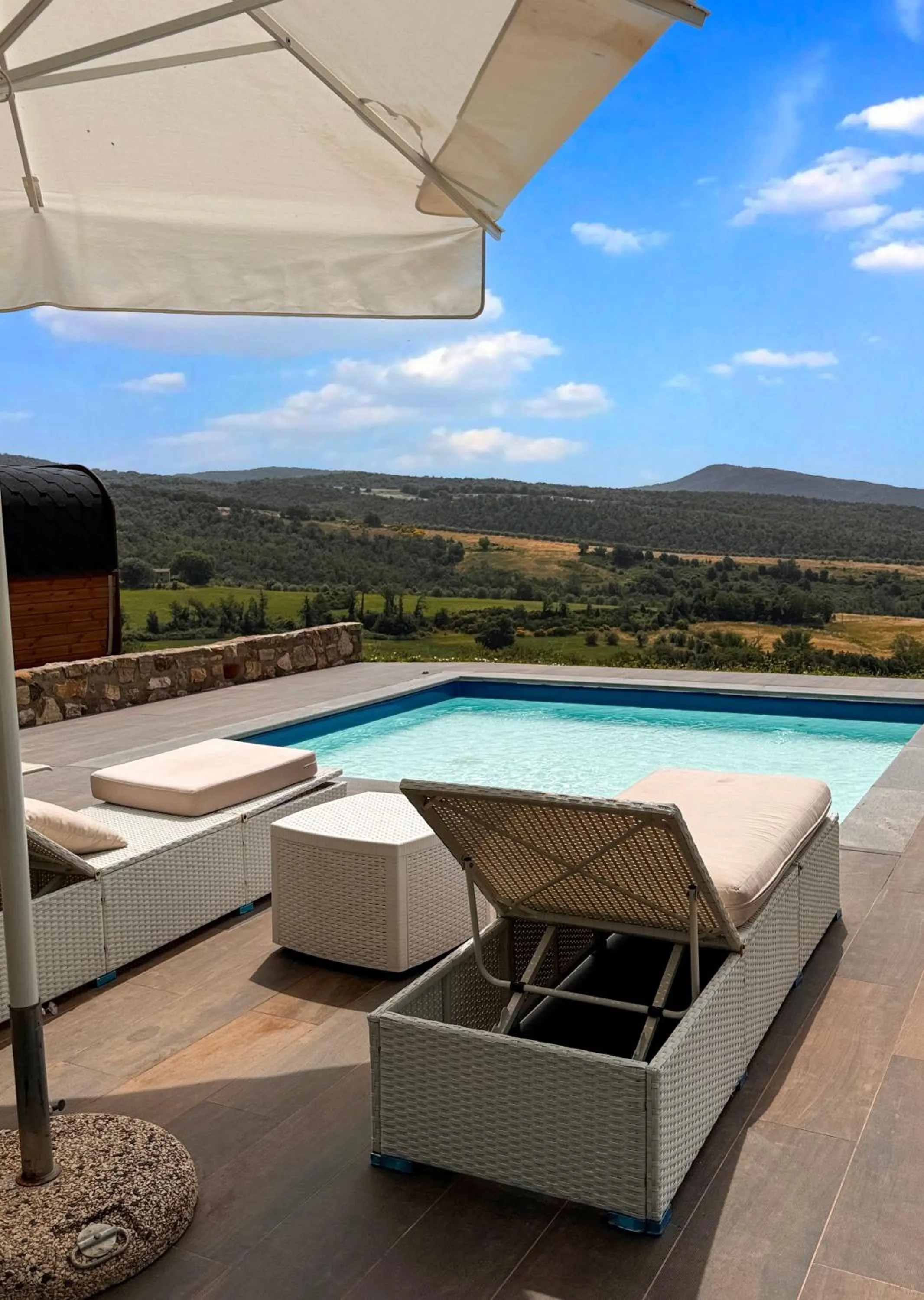 Balcony/Terrace in Borgo San Faustino Country Relais and Spa Orvieto