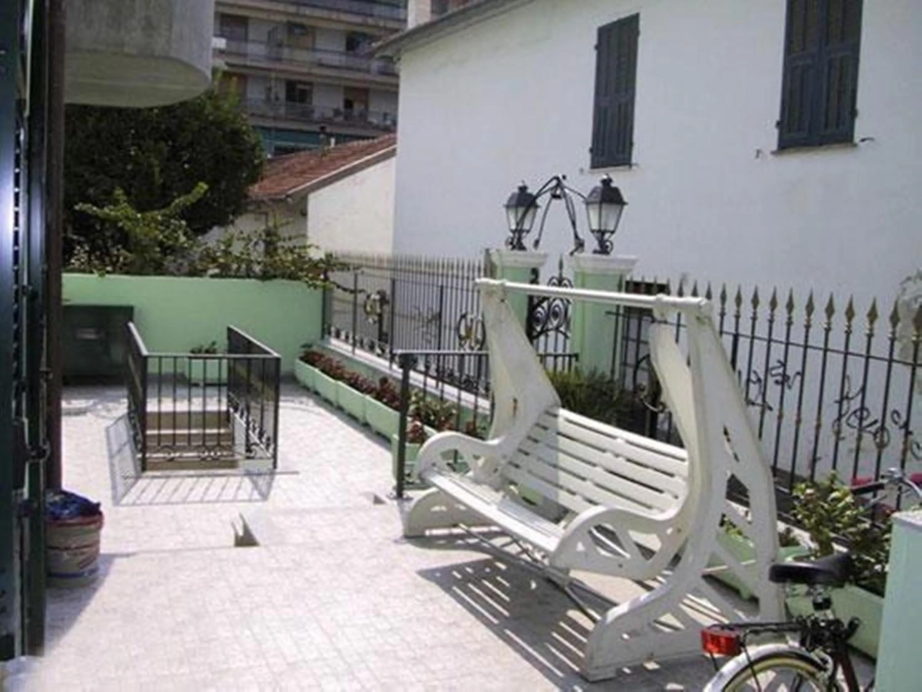 Garden in Hotel Jean Marie