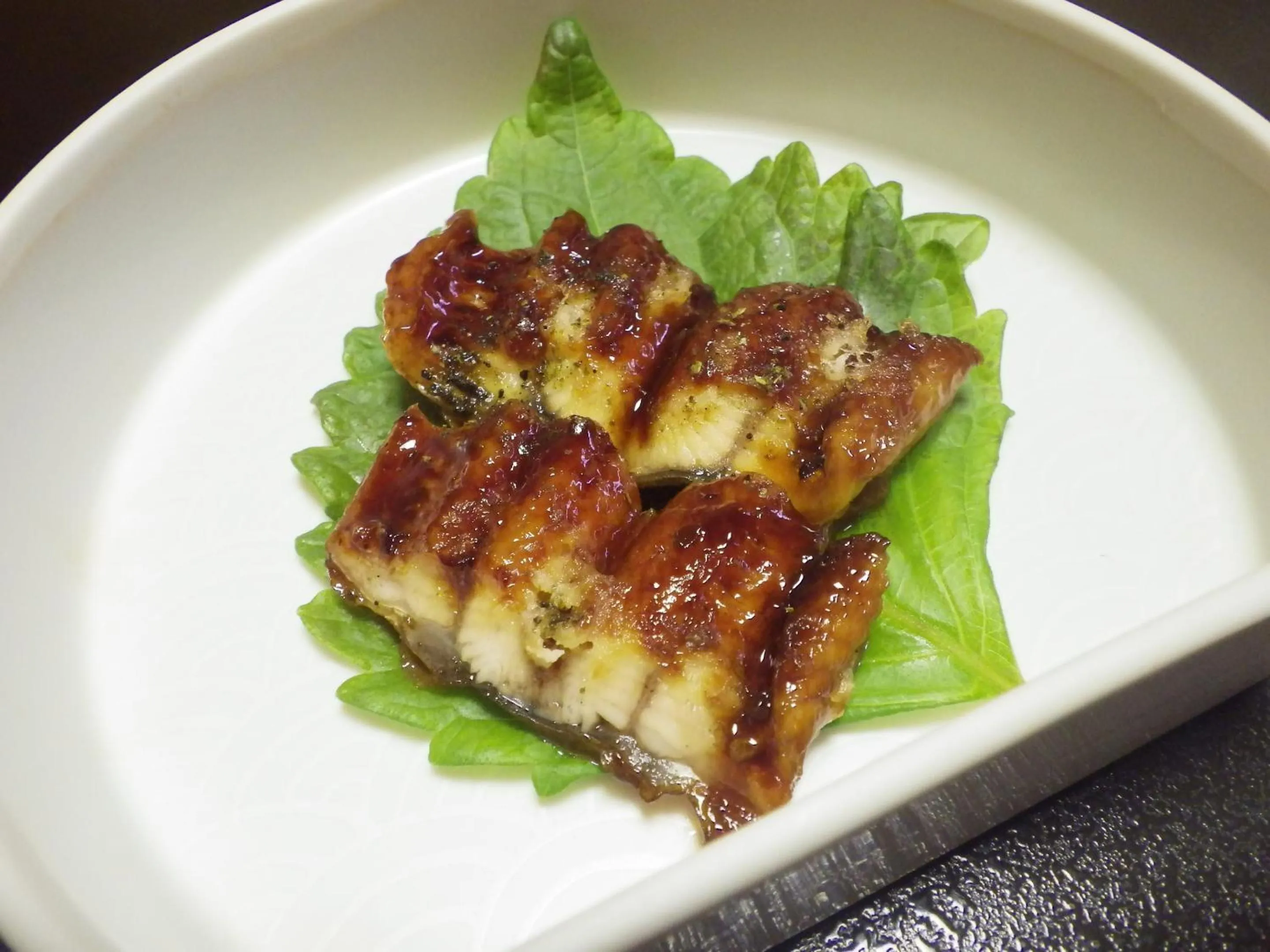 Food close-up in Kosenkaku Yoshinoya