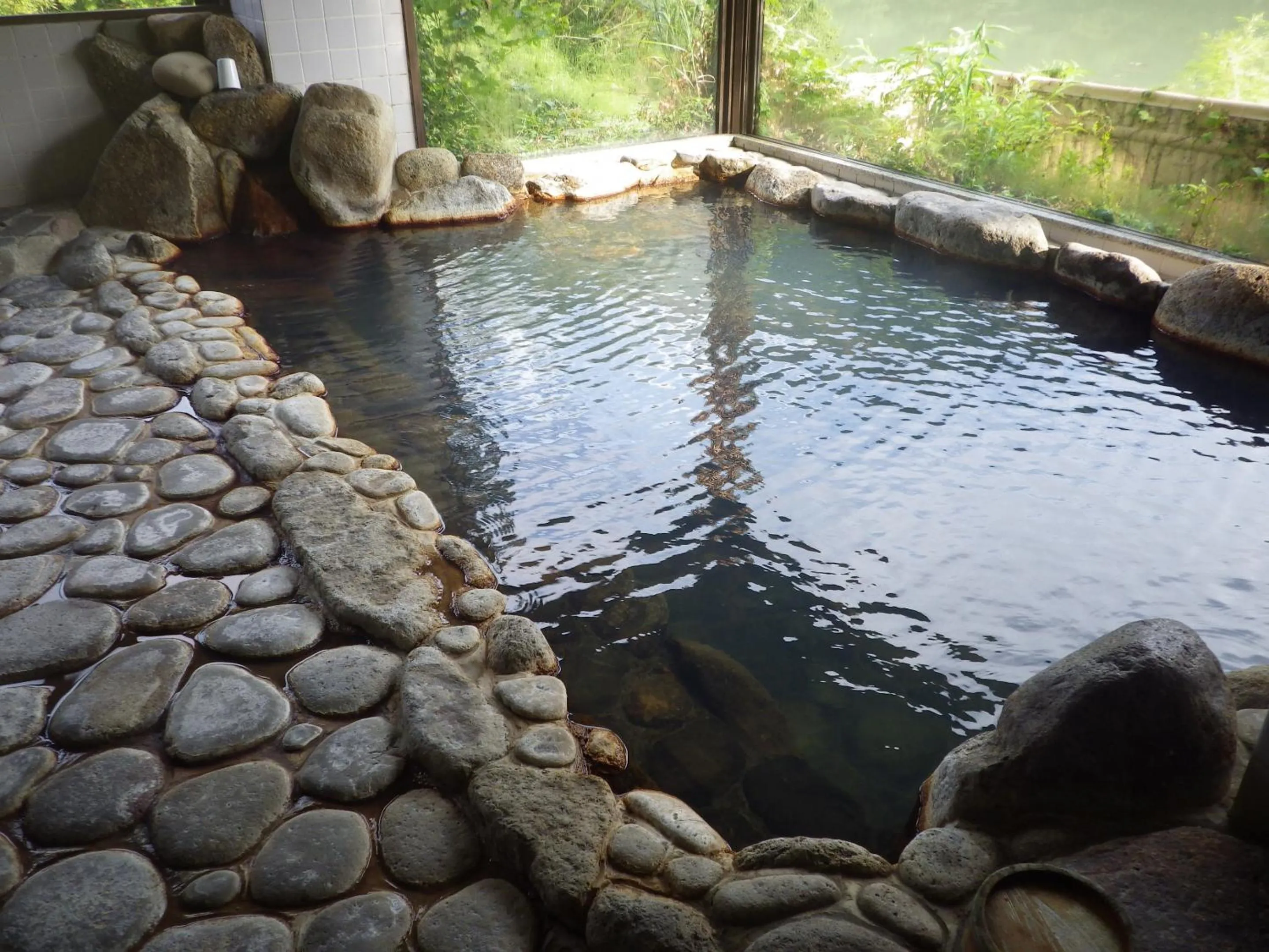 Hot Spring Bath in Kosenkaku Yoshinoya