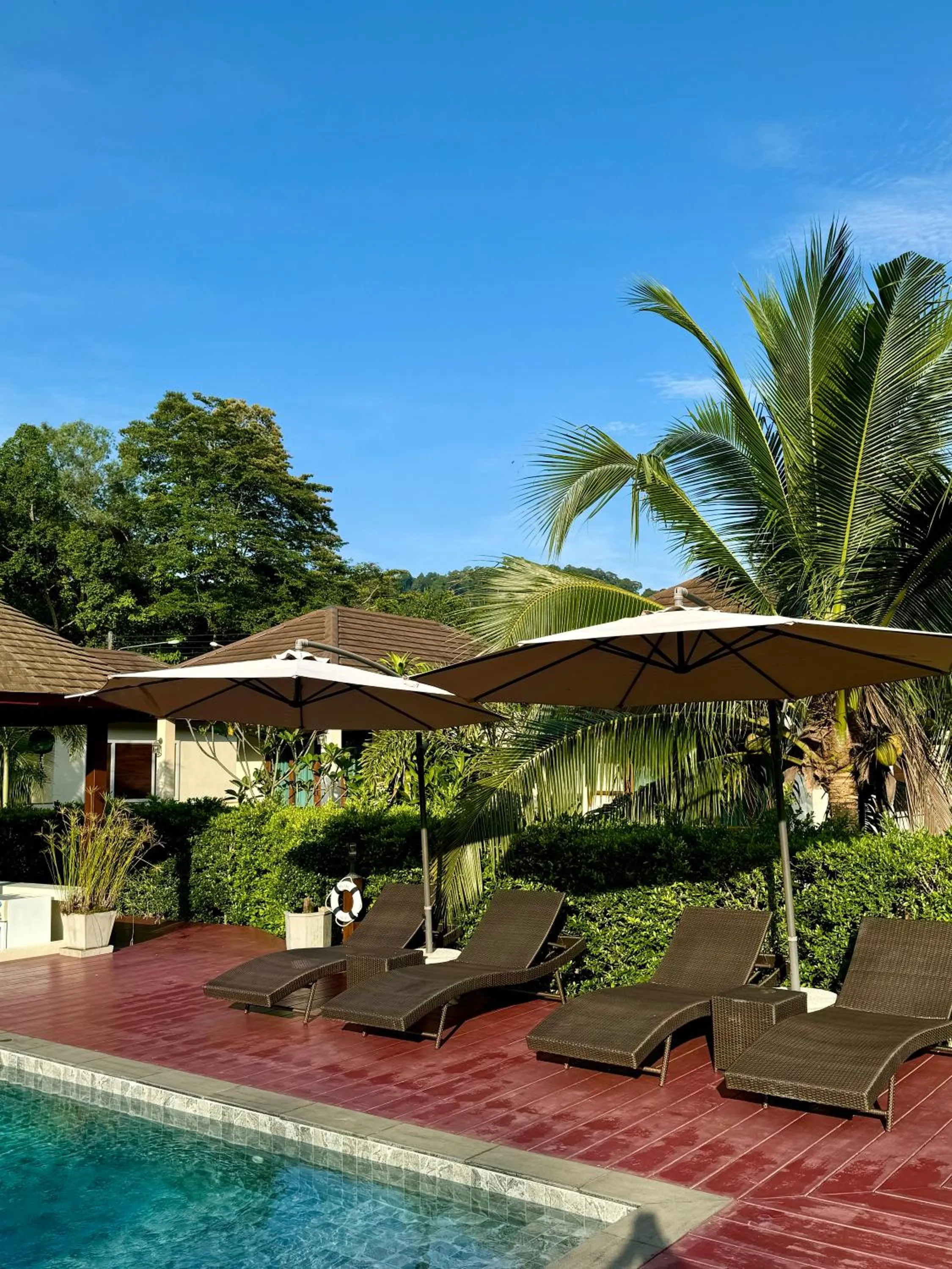 Pool view in Verona Lanta Resort