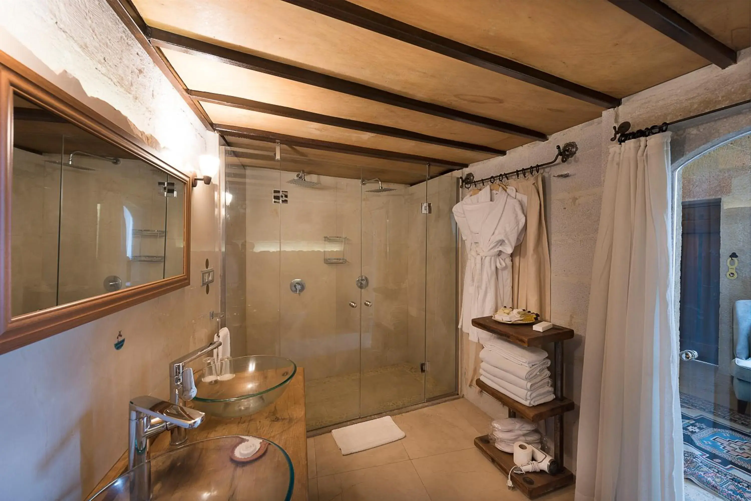 Bathroom in Anatolian Houses Cave Hotel & SPA Bathroom in Anatolian Houses Cave Hotel & SPA