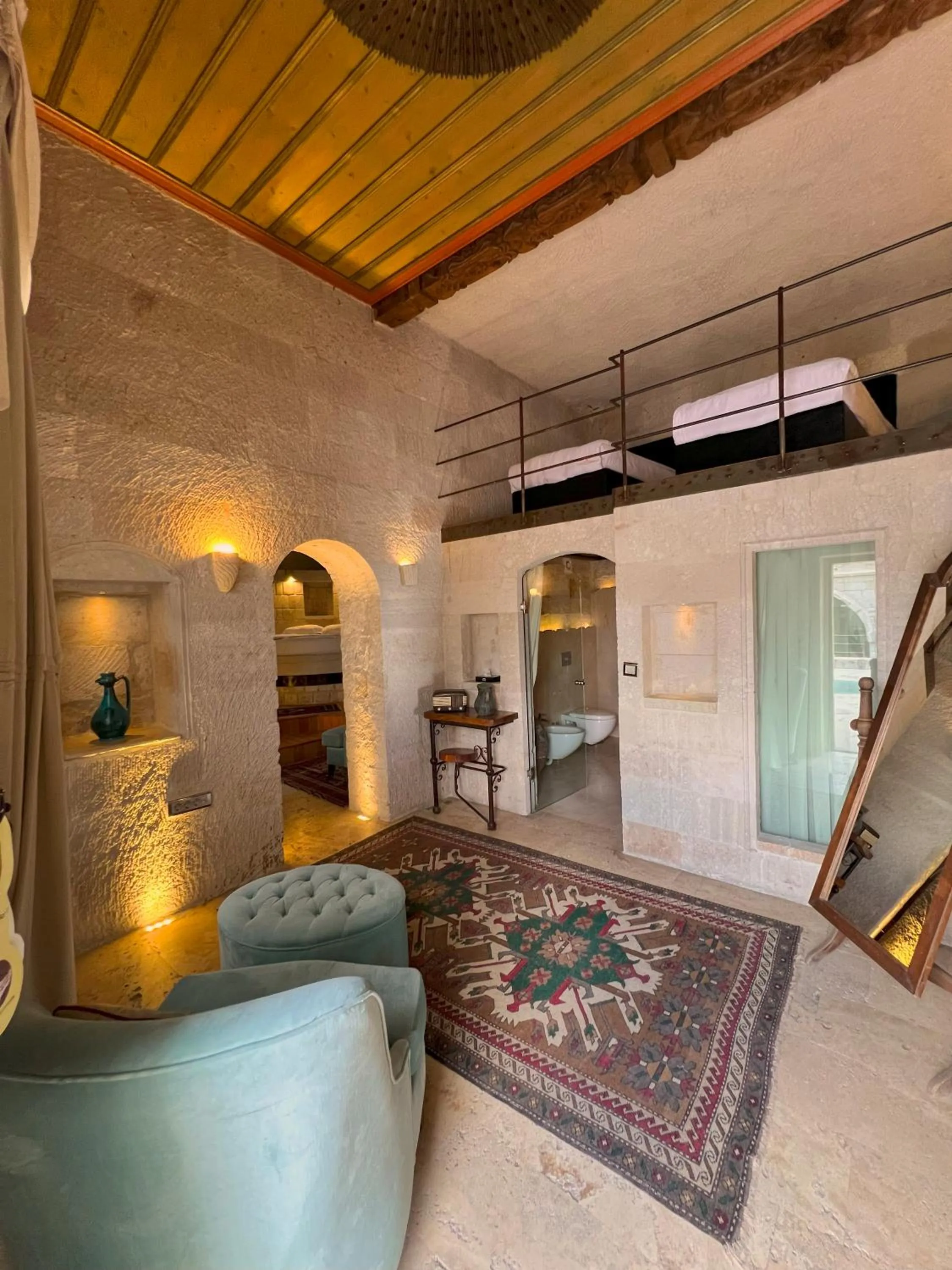 Shower in Anatolian Houses Cave Hotel & SPA