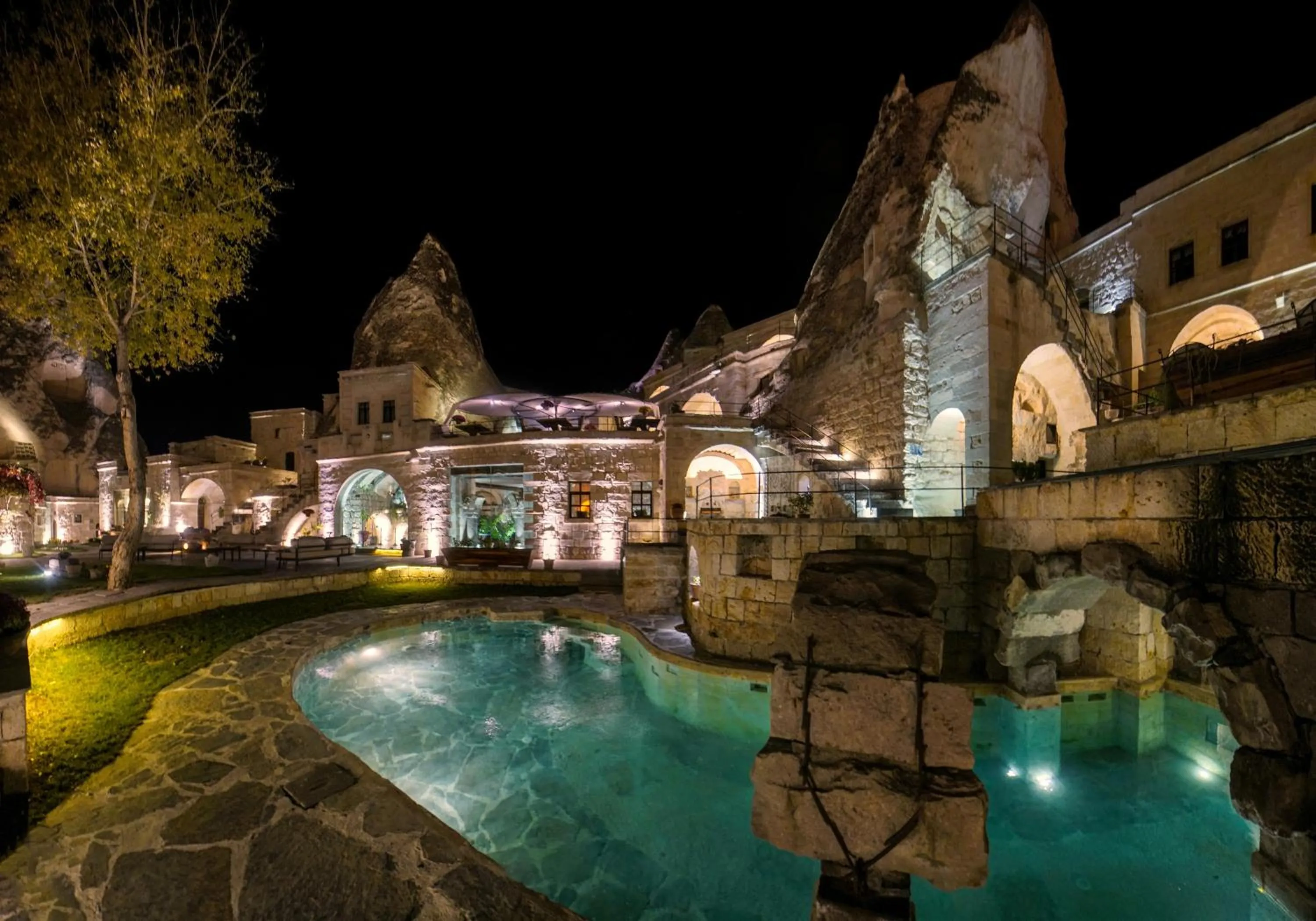 Garden view in Anatolian Houses Cave Hotel & SPA