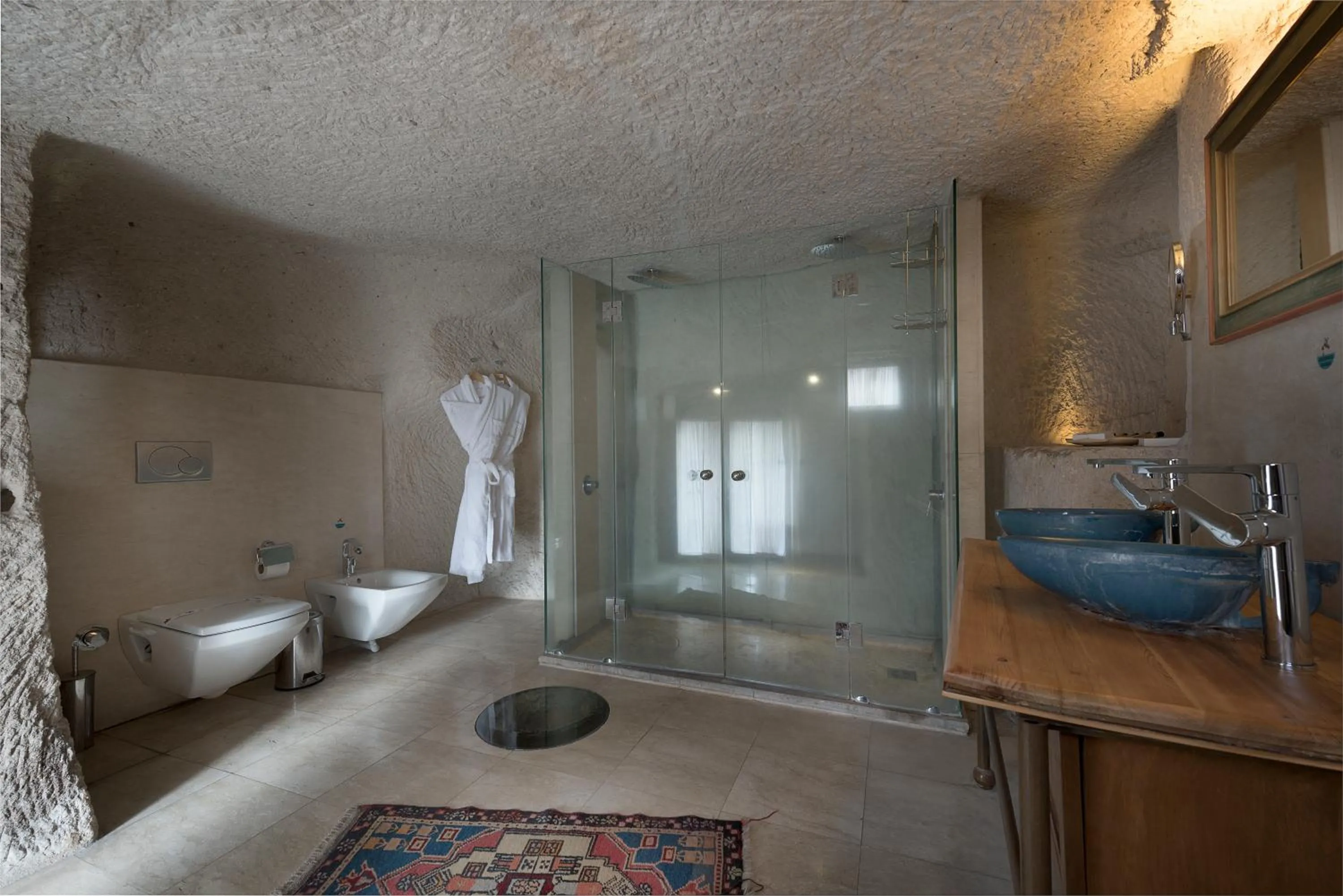 Bathroom in Anatolian Houses Cave Hotel & SPA