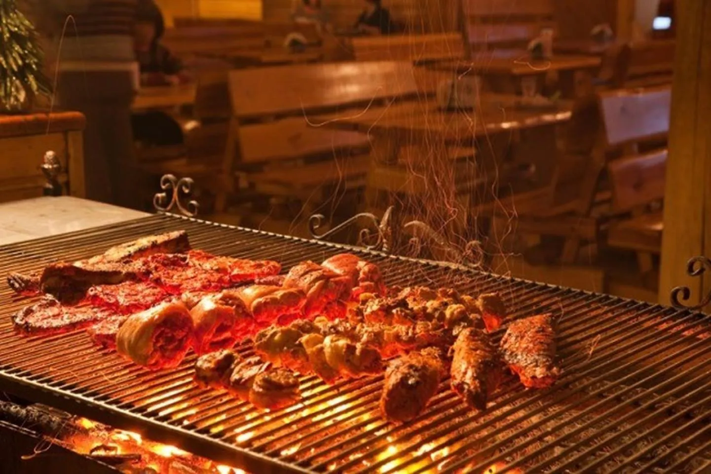 BBQ facilities in Chata Walichnowska