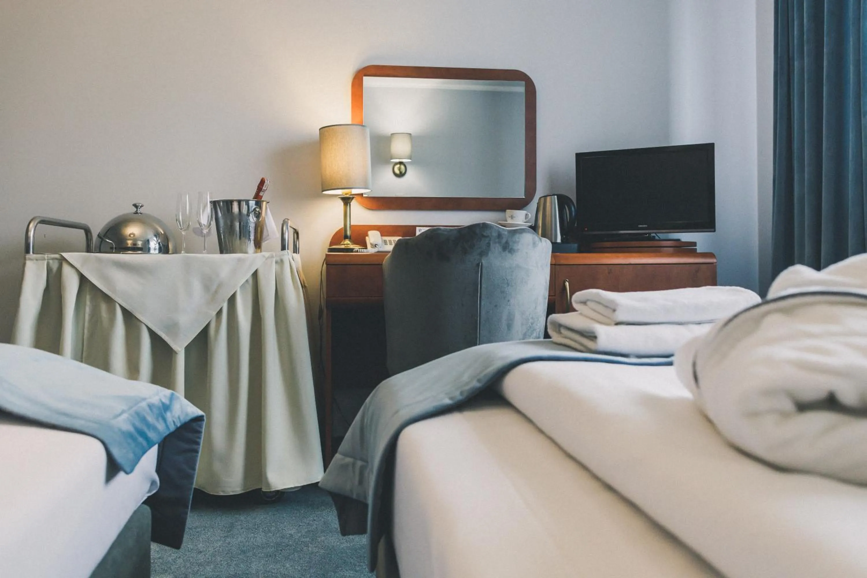 Bed in Hotel Czardasz Spa & Wellness