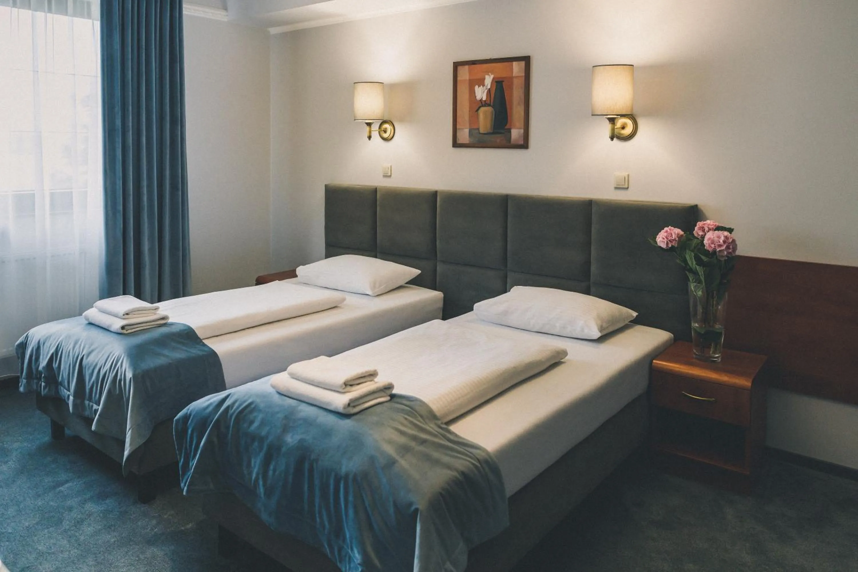 Bed in Hotel Czardasz Spa & Wellness