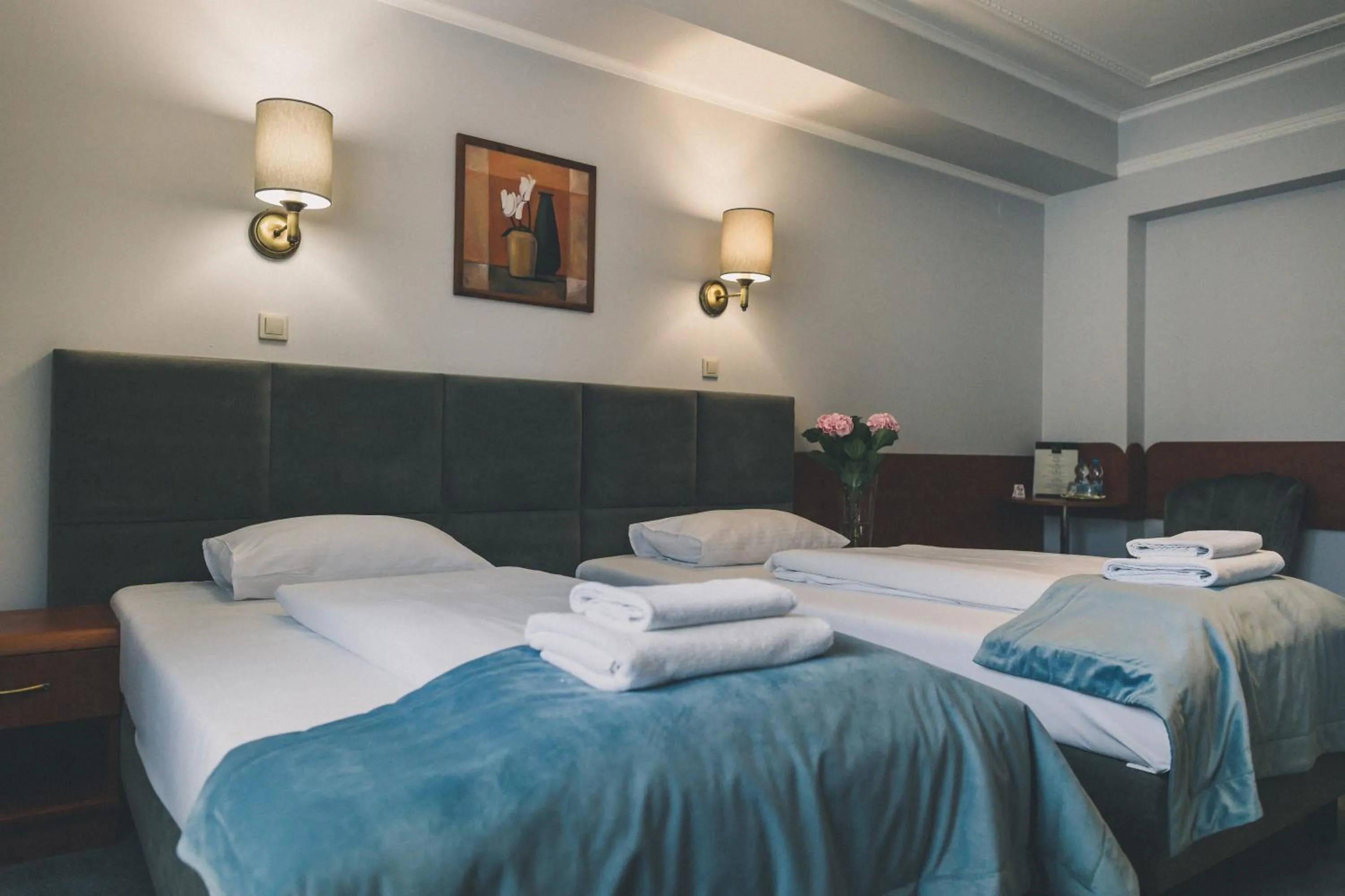 Bed in Hotel Czardasz Spa & Wellness