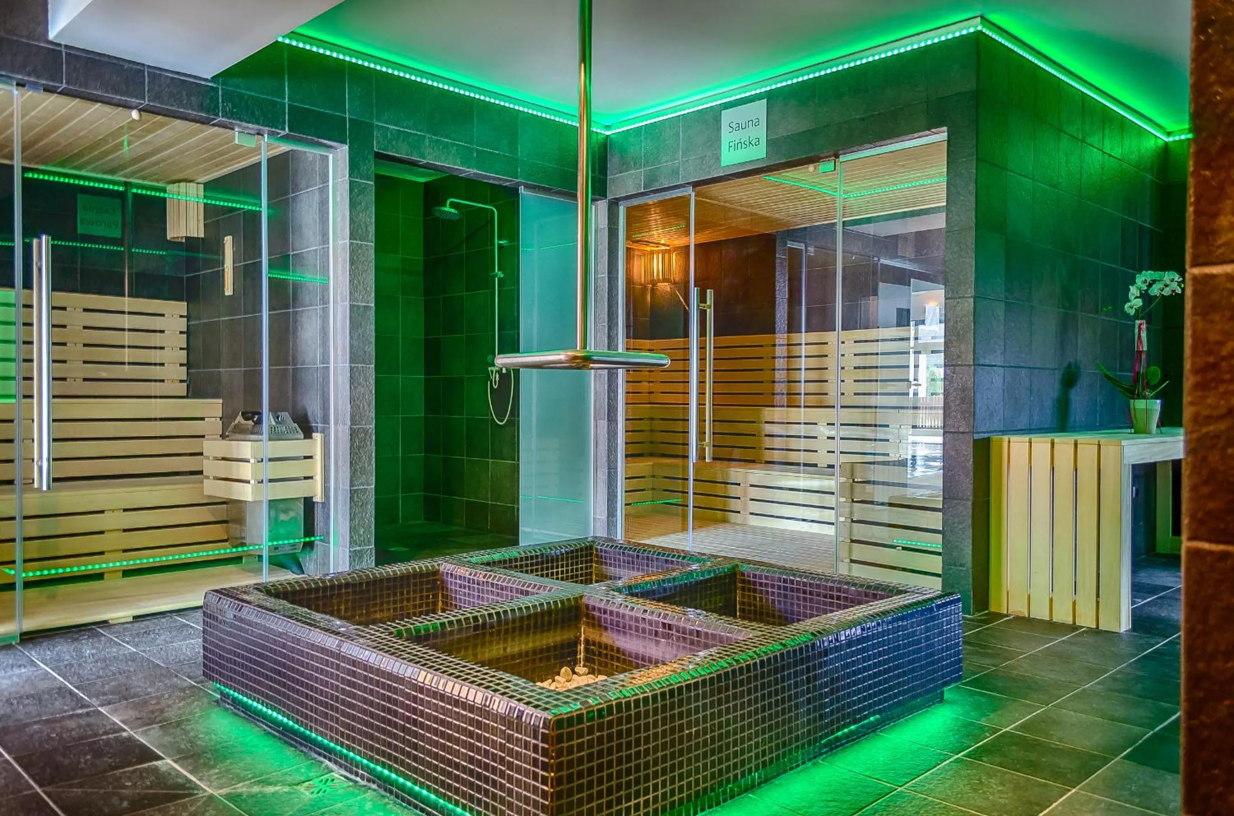 Sauna in Hotel Czardasz Spa & Wellness