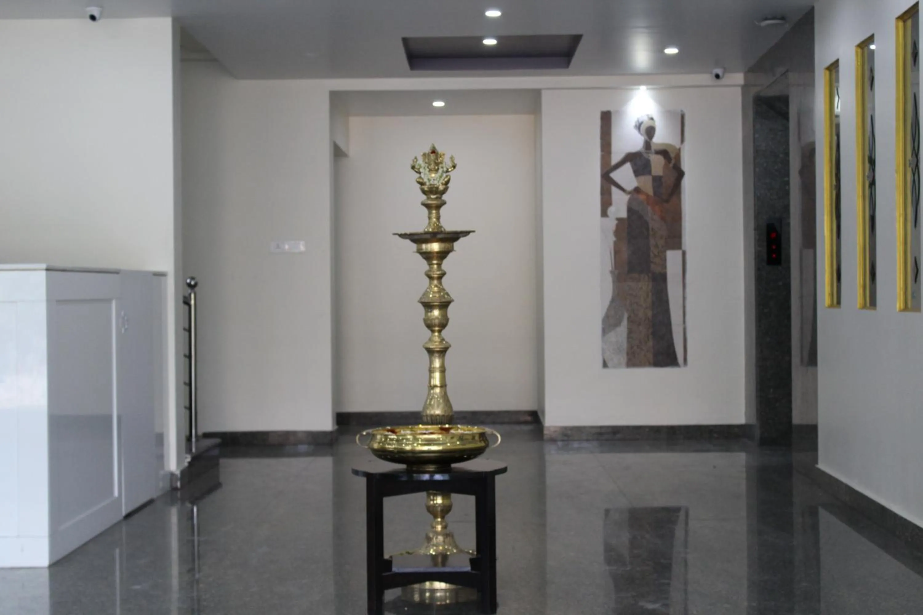 Lobby or reception in Hotel Jaidharshini Palace