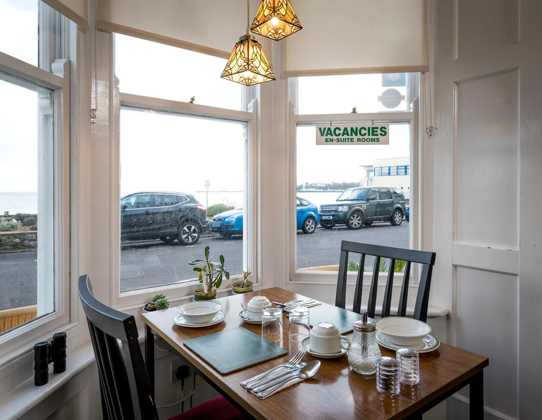 Dining area in Channel View Guest House