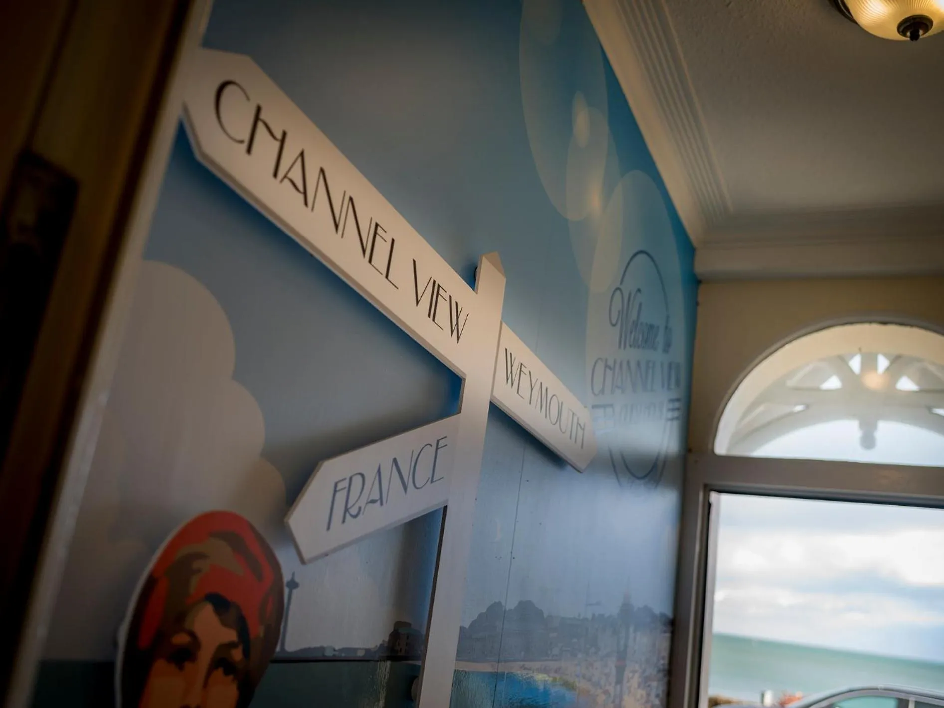 Facade/entrance in Channel View Guest House