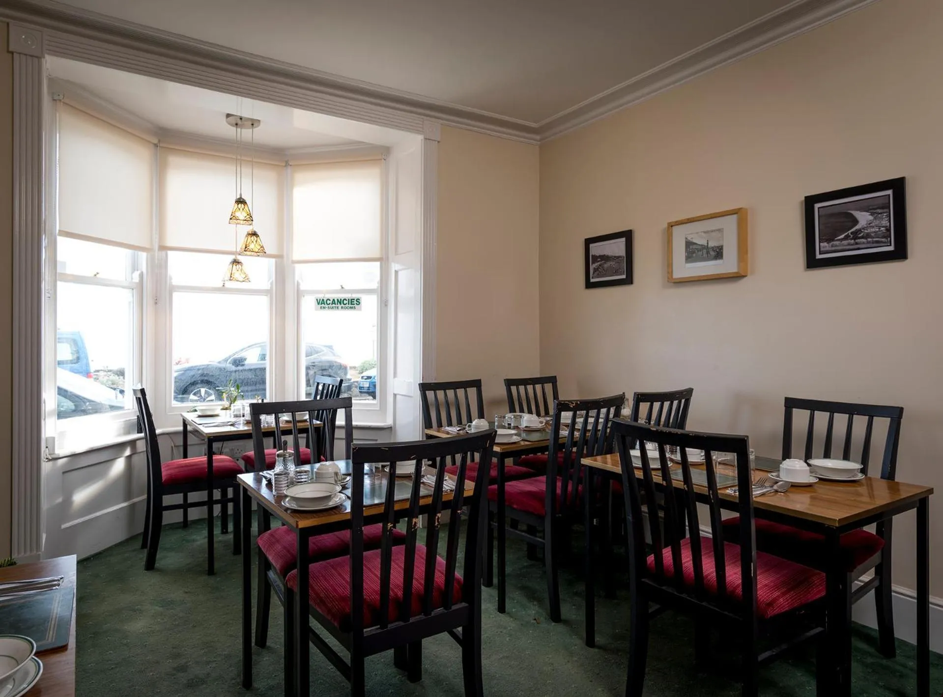 Dining area in Channel View Guest House