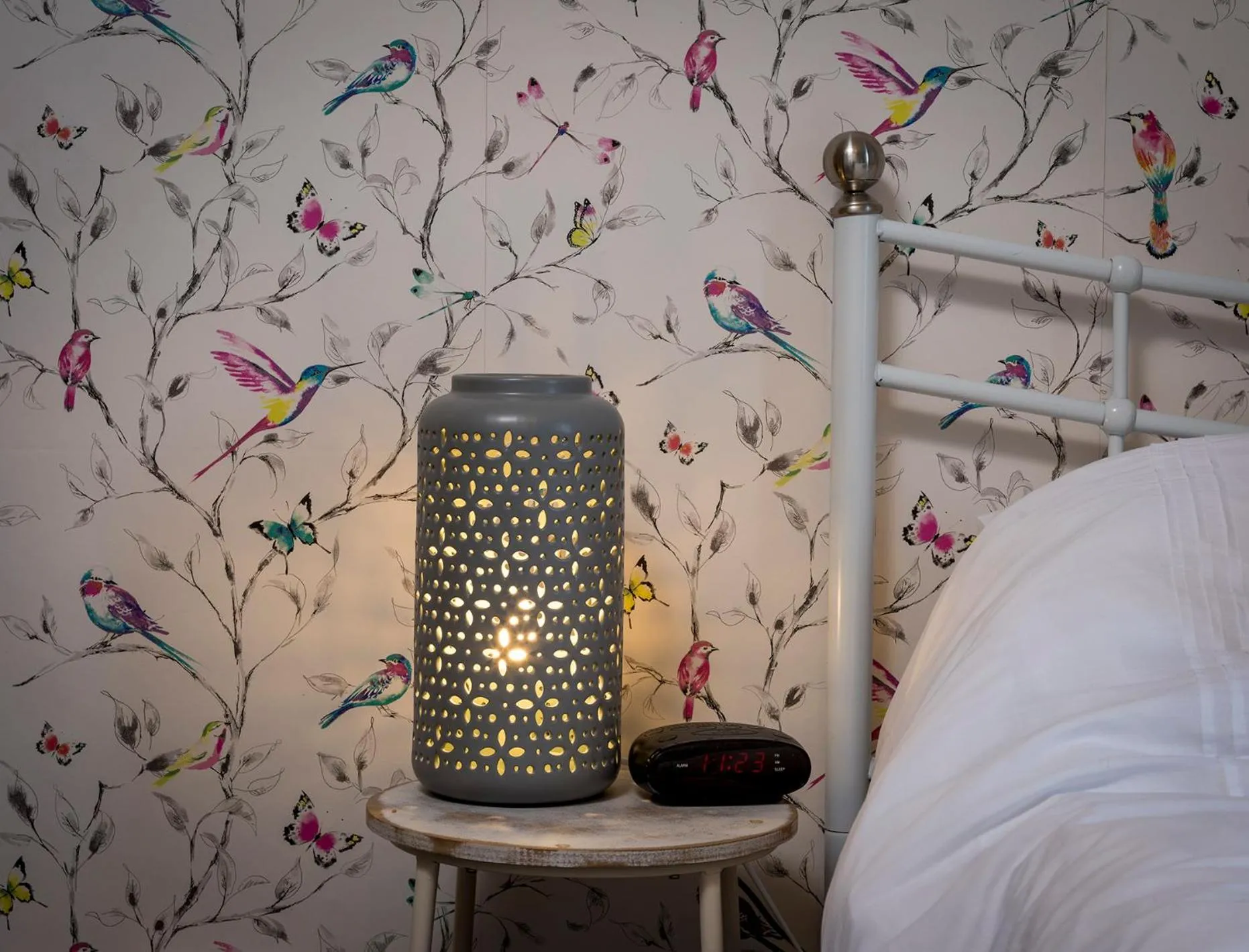 Decorative detail, Bed in Channel View Guest House