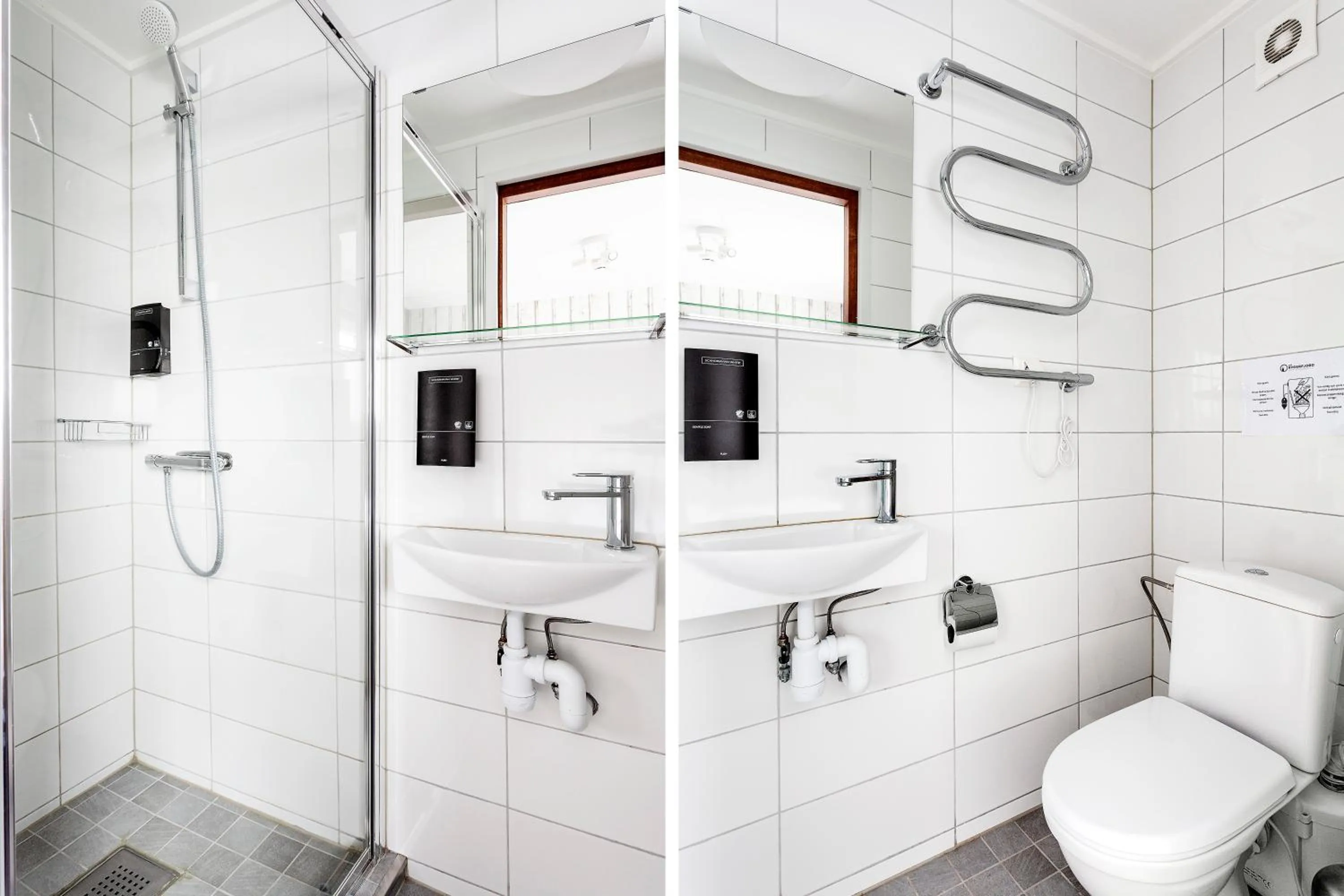 Bathroom in Rygerfjord Hotel & Hostel