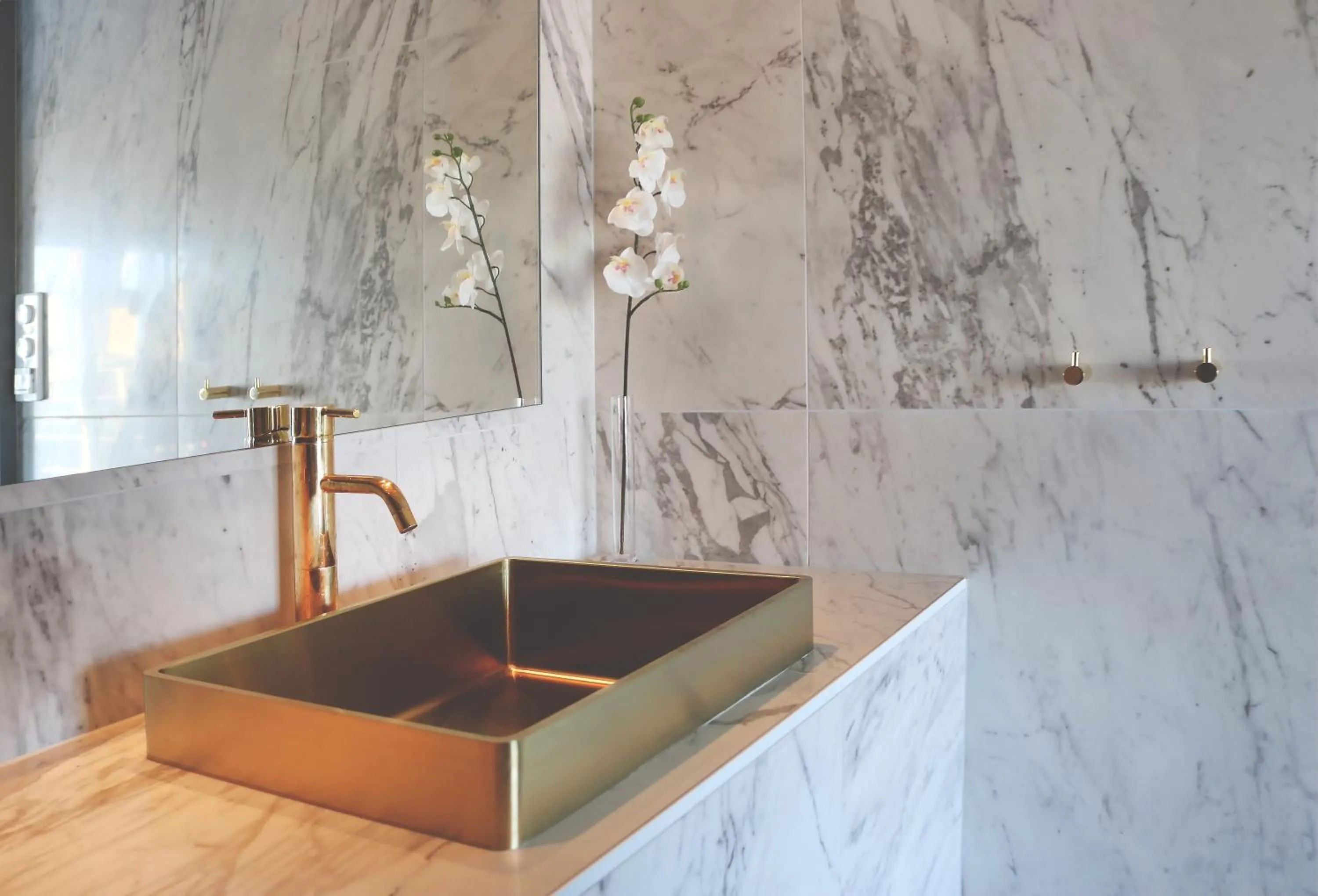 Bathroom in Rygerfjord Hotel & Hostel