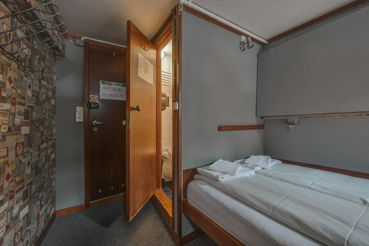 View (from property/room), Bed in Rygerfjord Hotel & Hostel