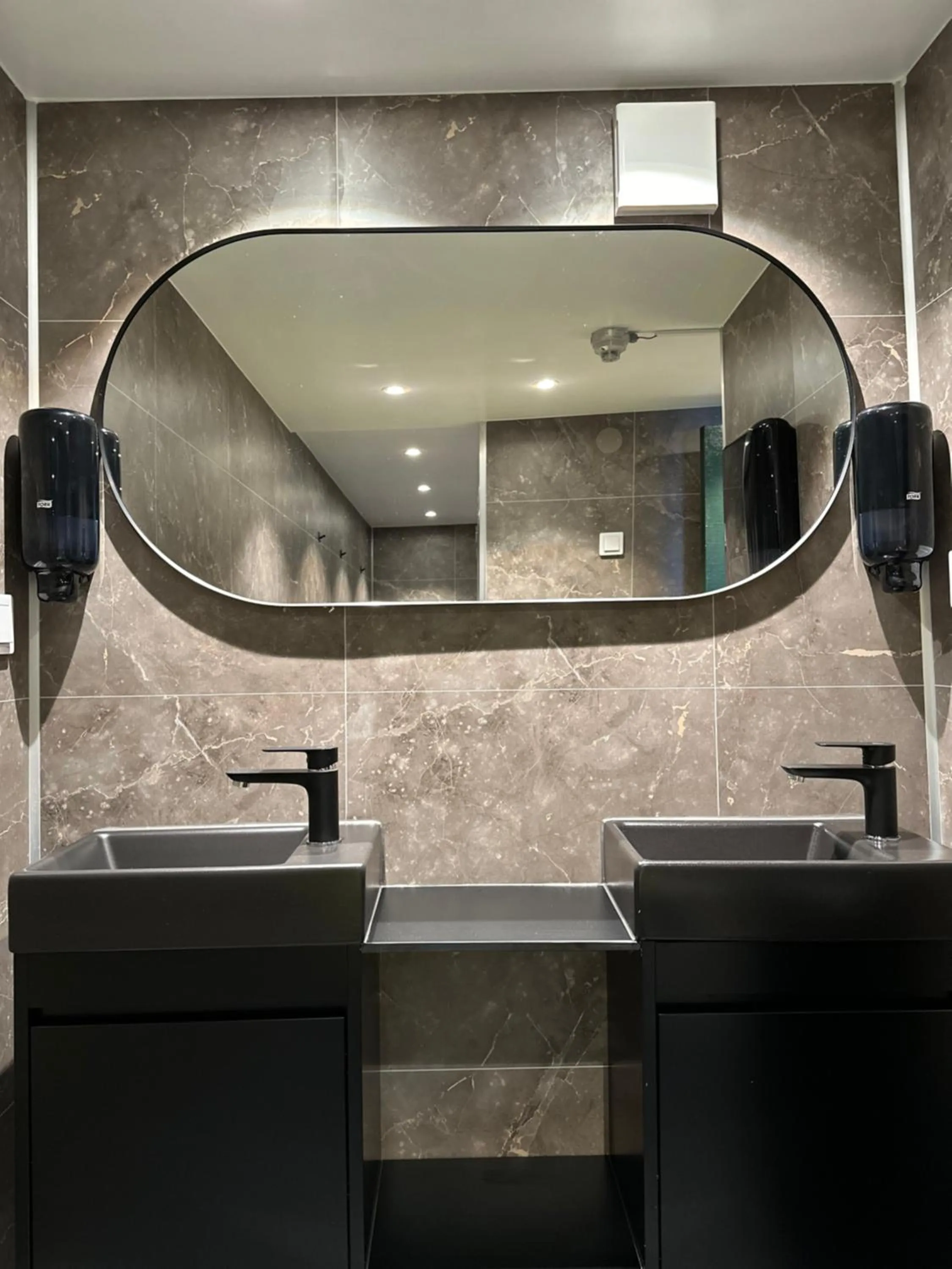 Bathroom in Rygerfjord Hotel & Hostel