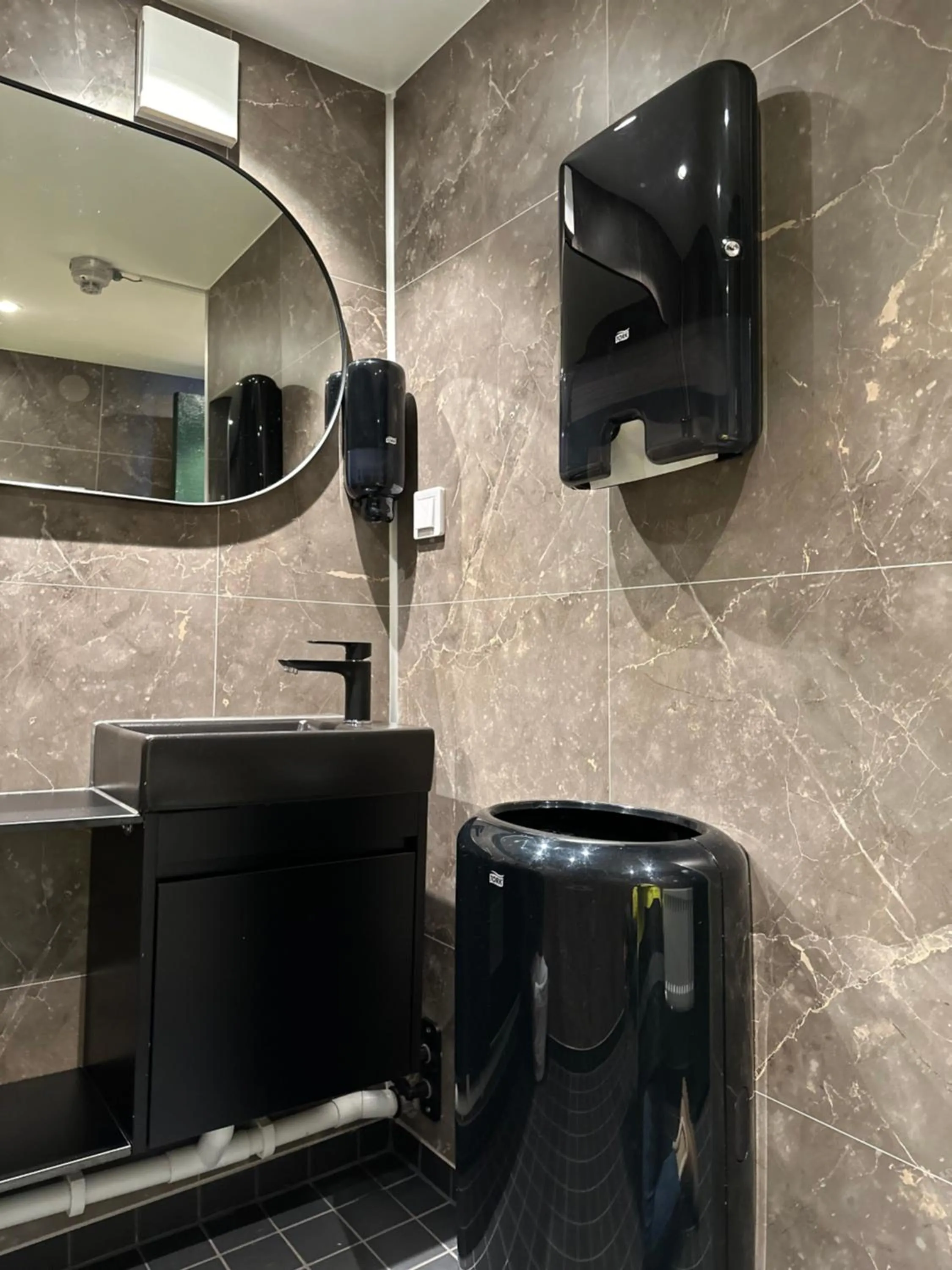 Bathroom in Rygerfjord Hotel & Hostel