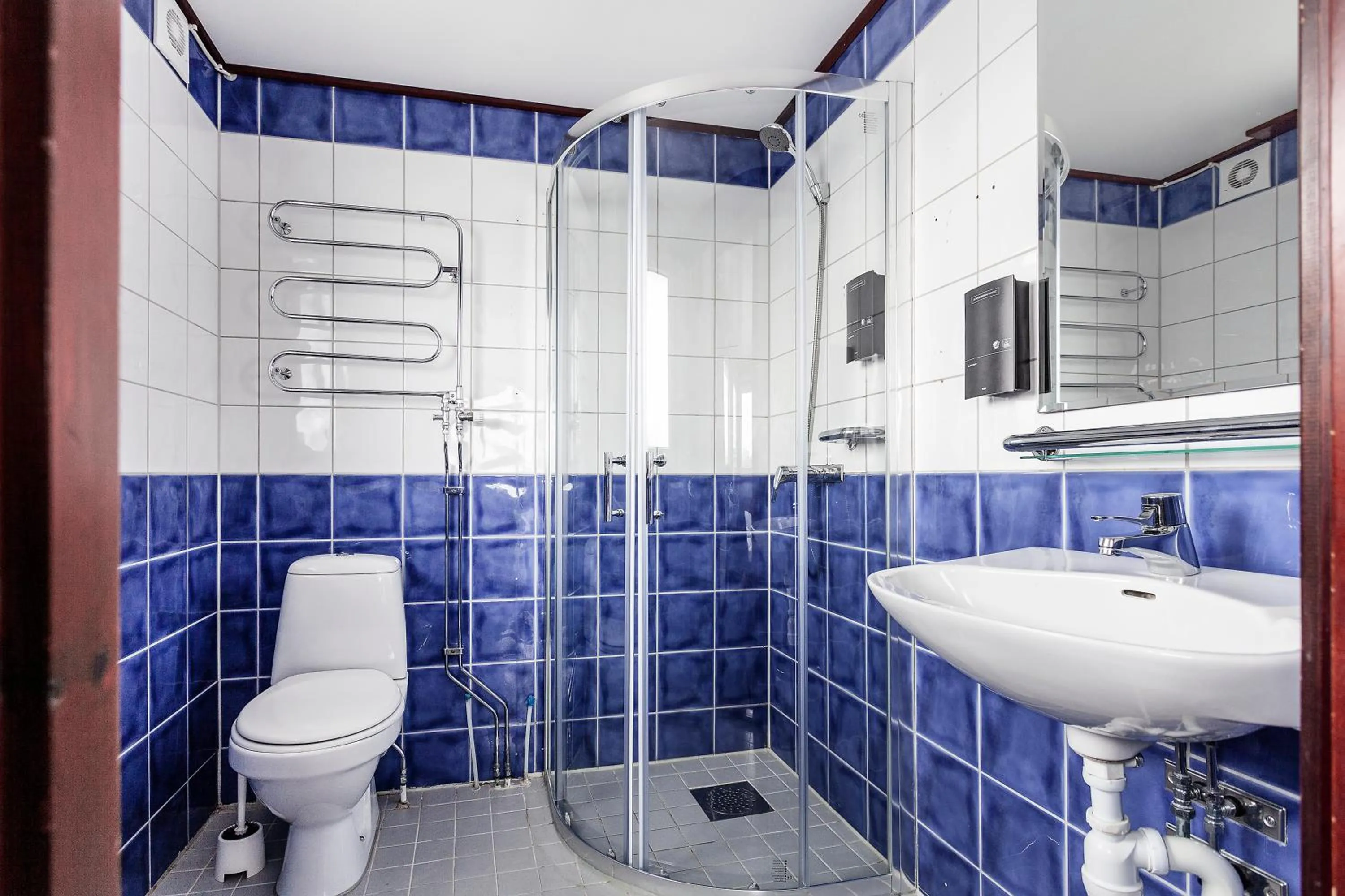 Toilet in Rygerfjord Hotel & Hostel