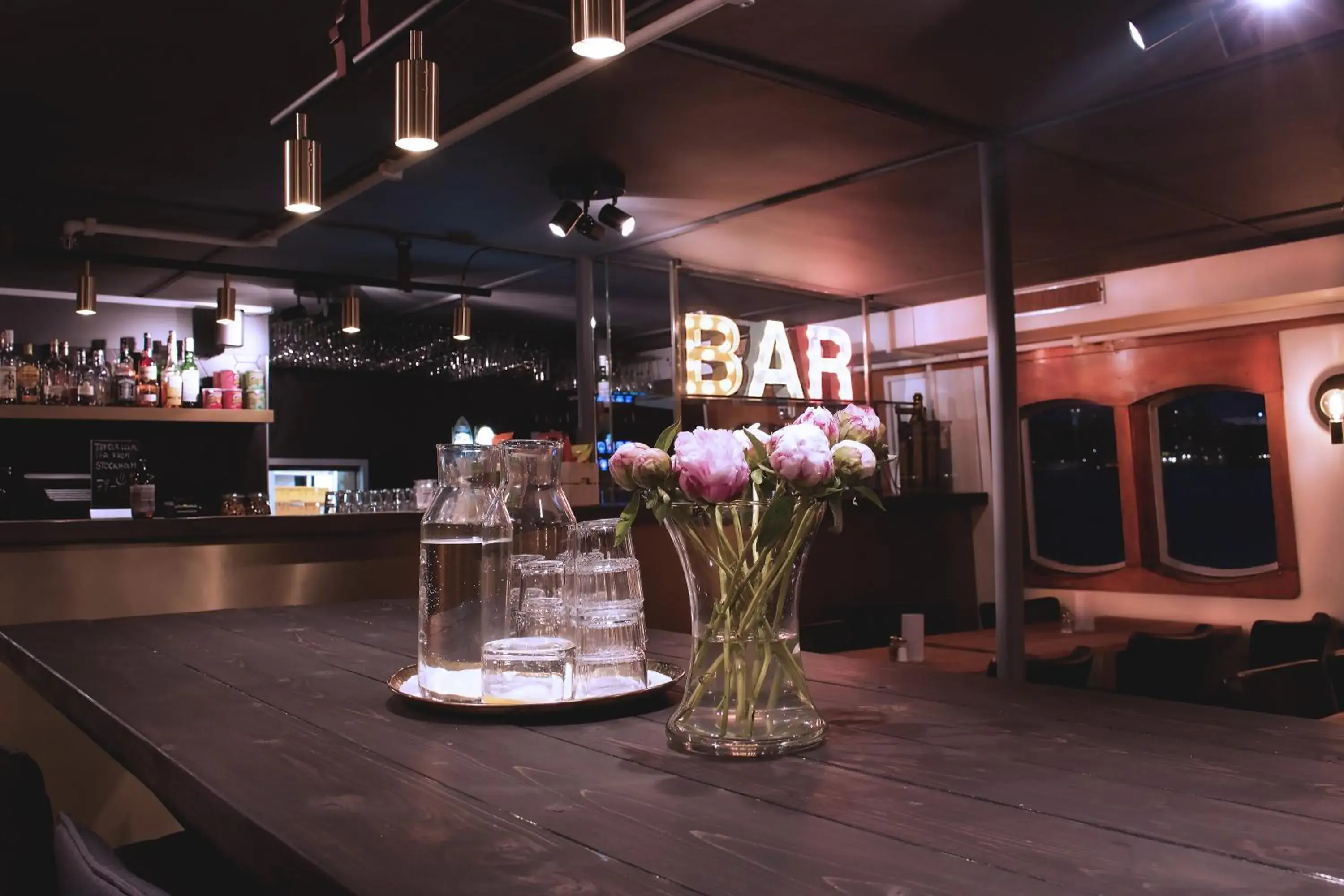 Lounge or bar in Rygerfjord Hotel & Hostel Lounge or bar in Rygerfjord Hotel & Hostel