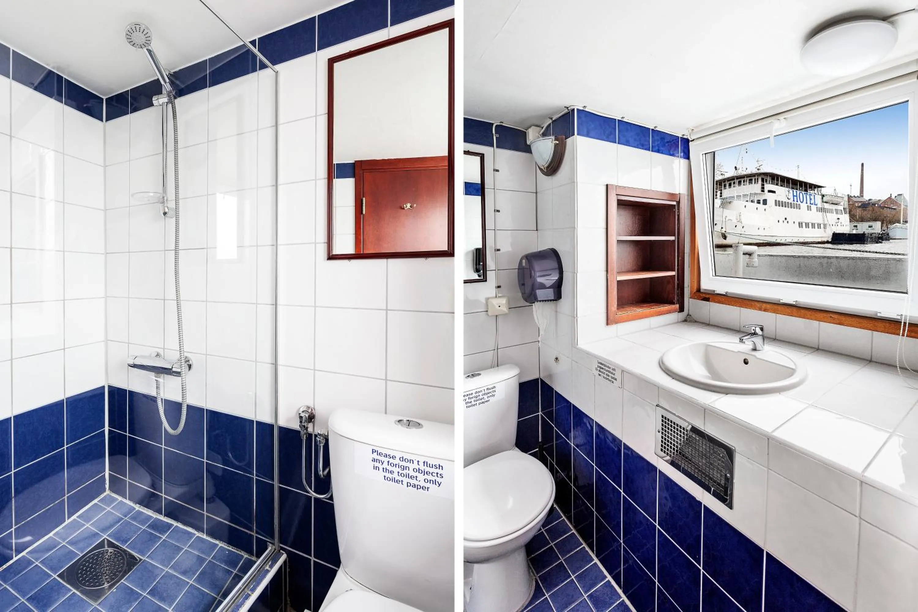 Bathroom in Rygerfjord Hotel & Hostel