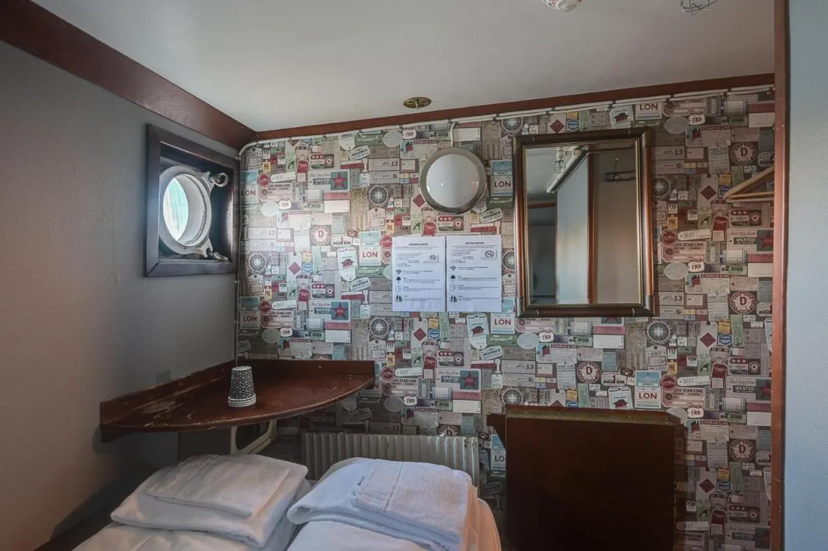 View (from property/room), Bed in Rygerfjord Hotel & Hostel