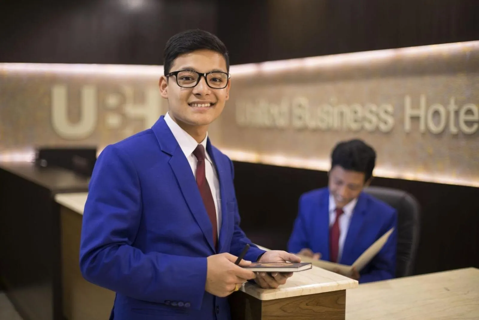 Staff in United Business Hotel