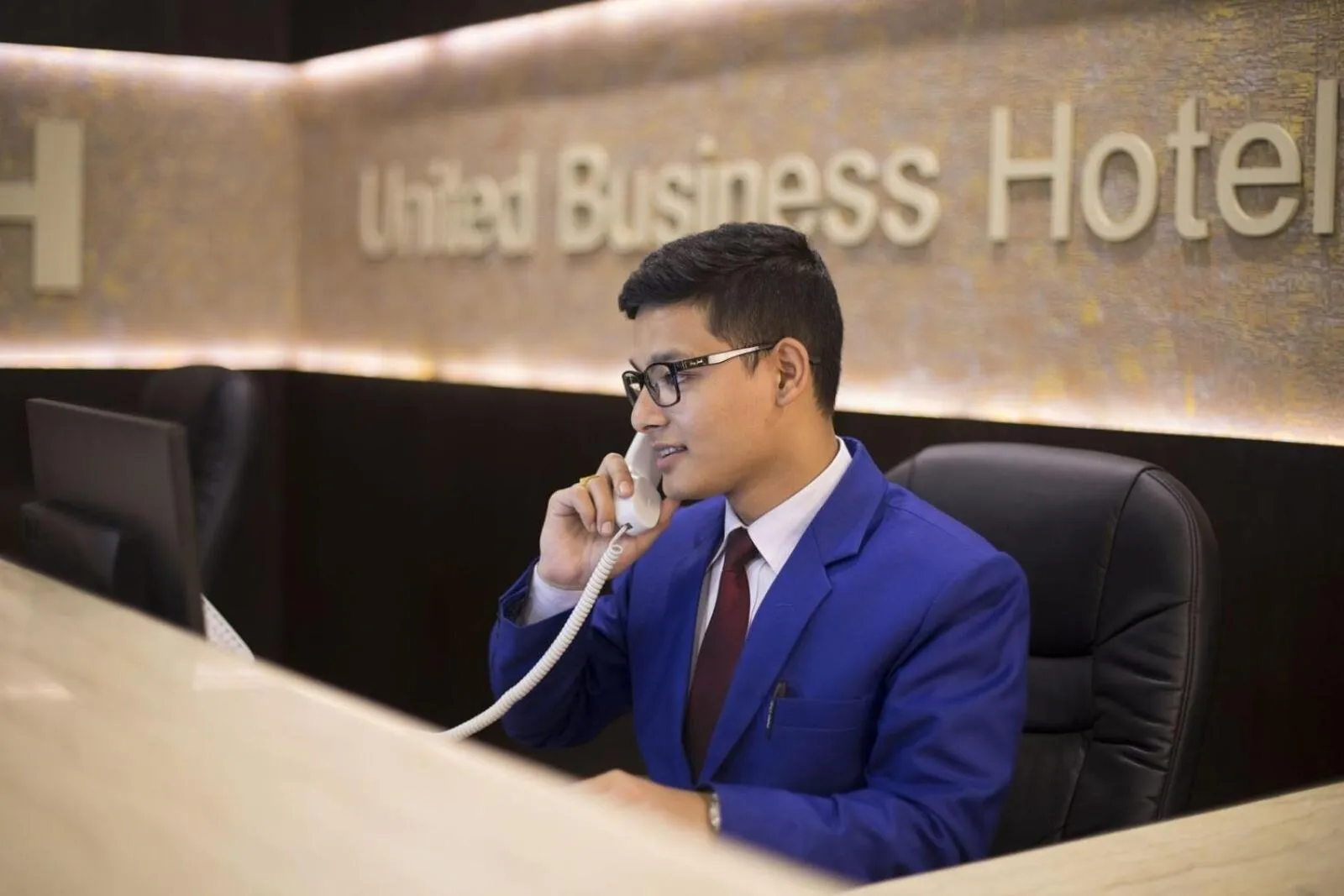 Staff in United Business Hotel