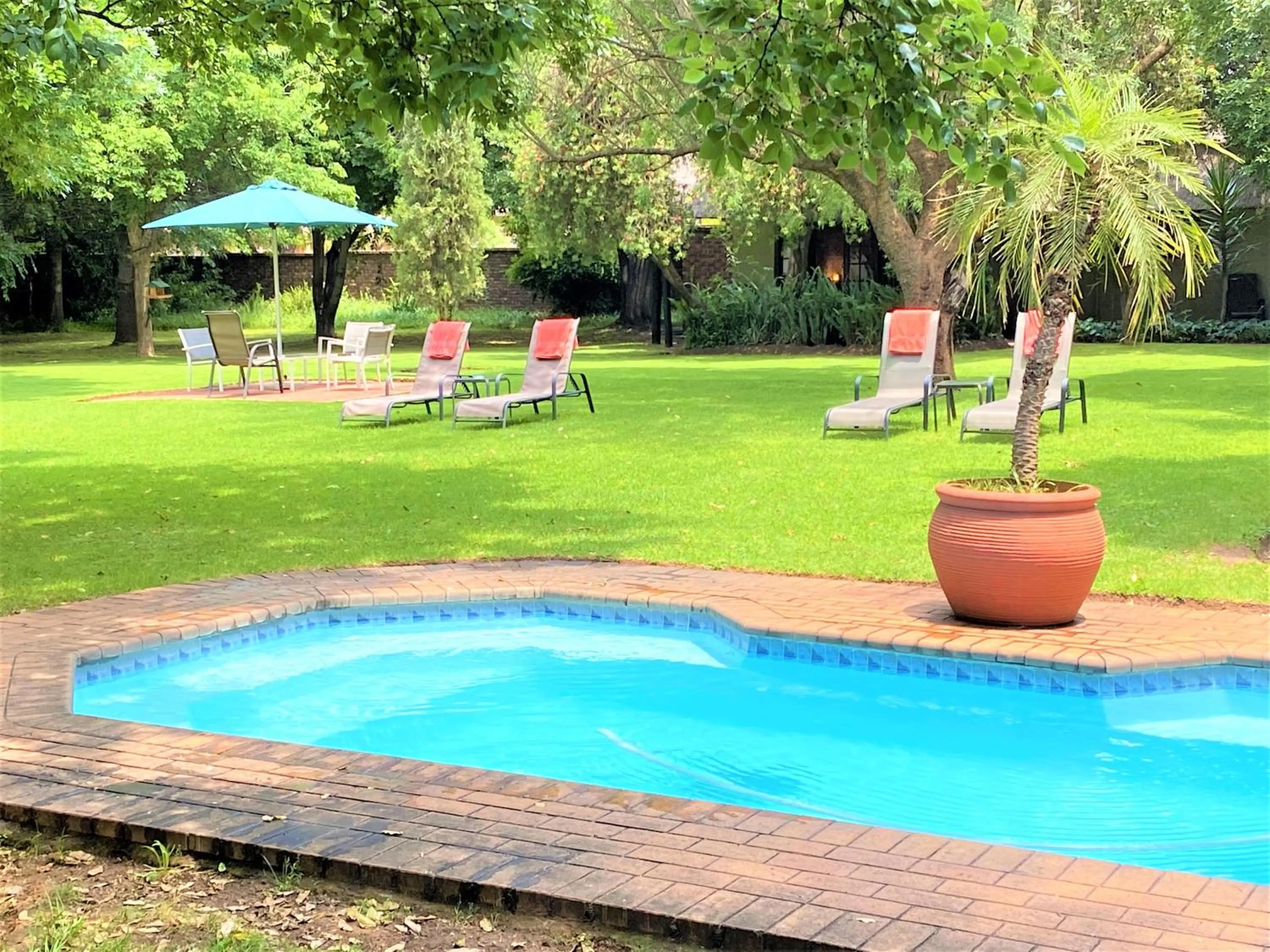 Garden in Safari Club Guest Lodge OR Tambo International Airport