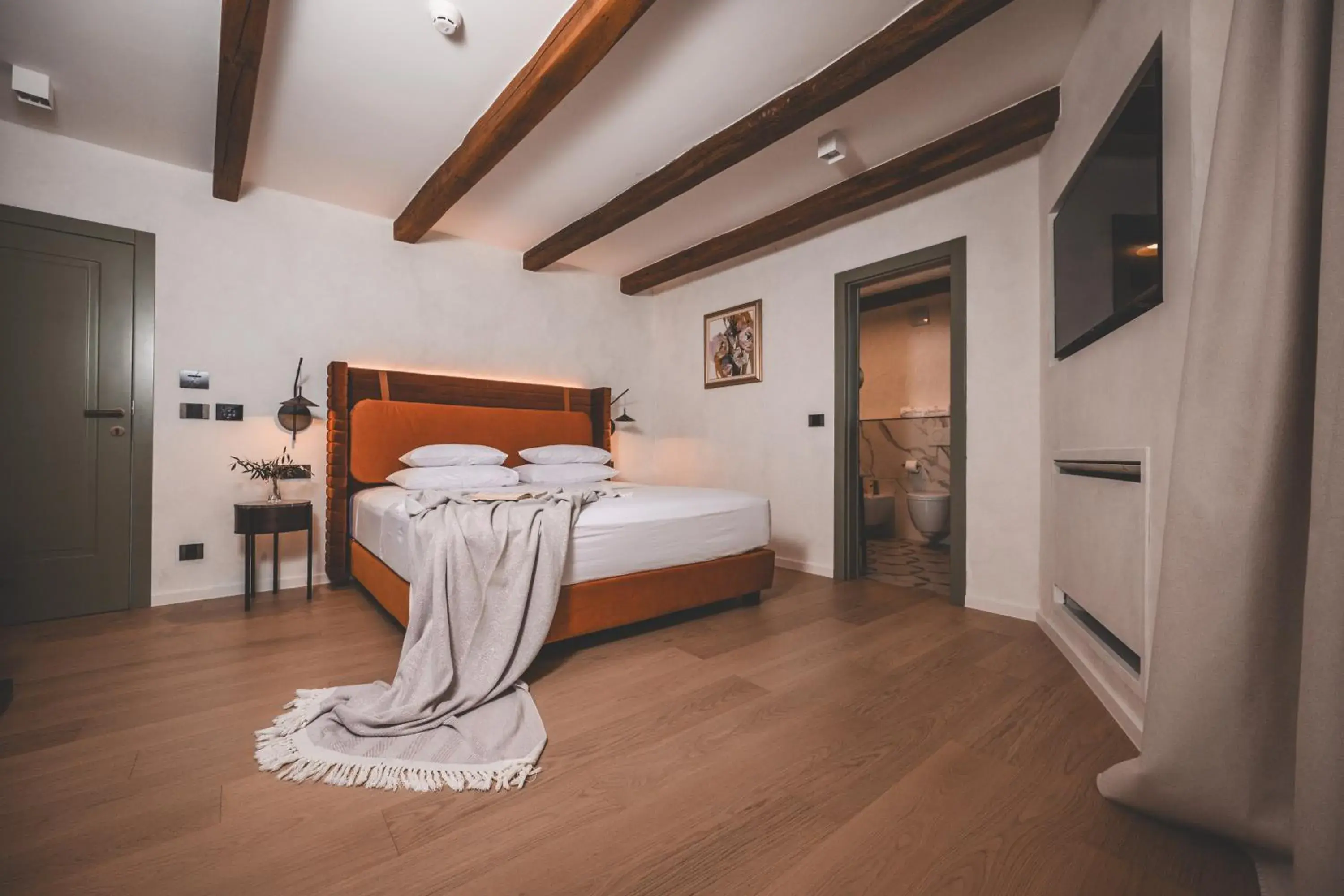 Bedroom, Bed in Boutique Hotel San Rocco Bedroom, Bed in Boutique Hotel San Rocco