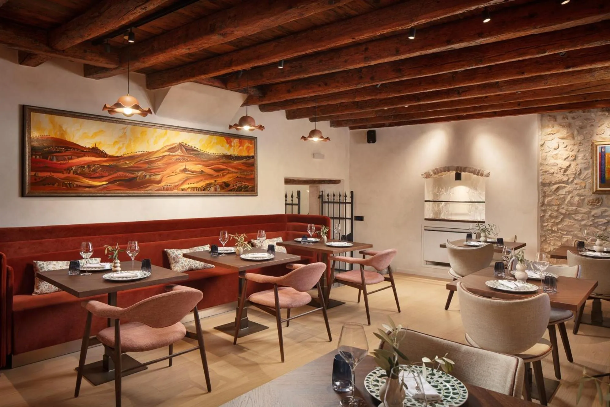 Restaurant/places to eat in Boutique Hotel San Rocco