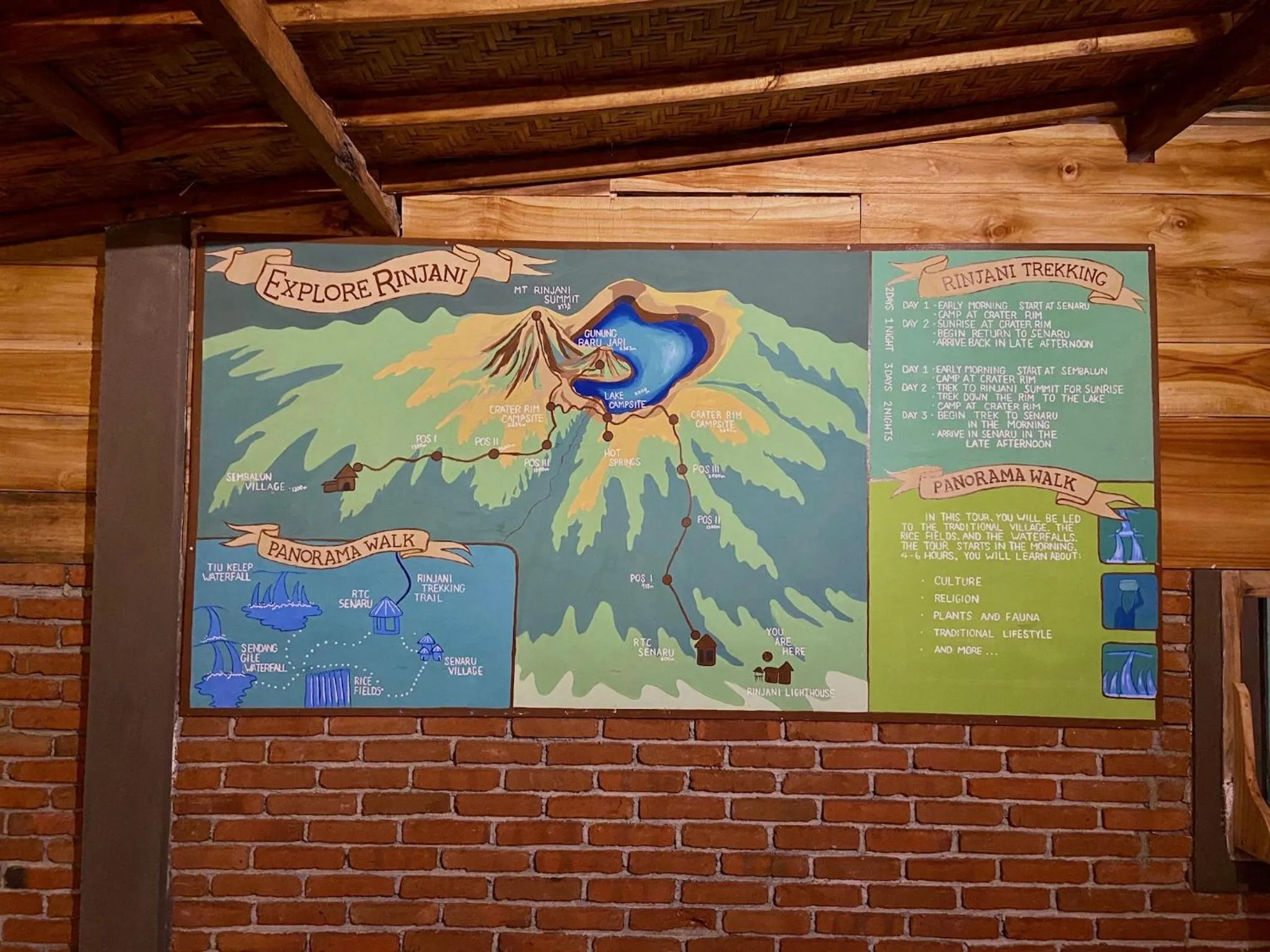 Restaurant/places to eat in Rinjani Lighthouse