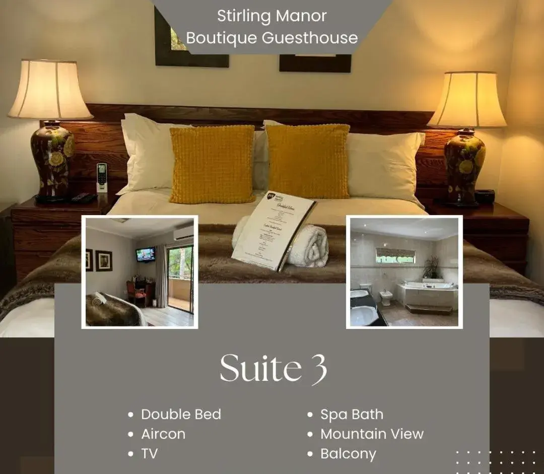 Luxury Queen Room - single occupancy in Stirling Manor Boutique Guest House Luxury Queen Room - single occupancy in Stirling Manor Boutique Guest House